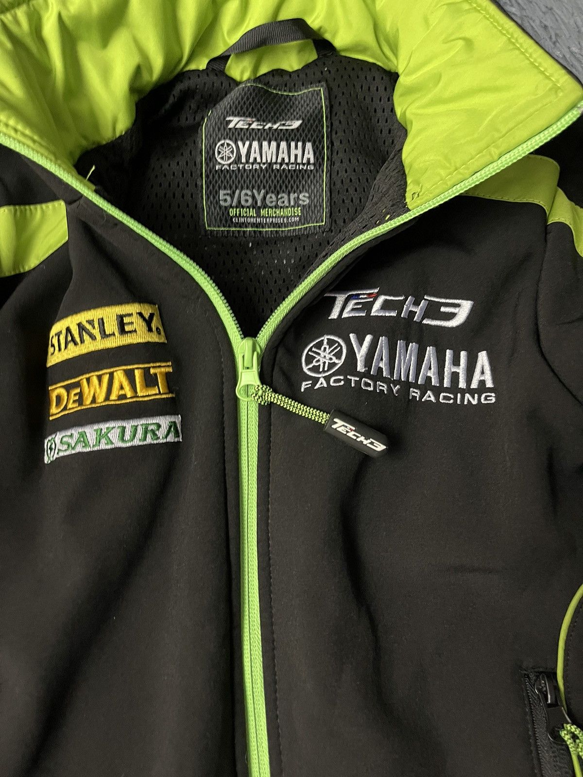 Japanese Brand × Vintage Yamaha Japanese racing kids jacket Size US XXS / EU 40 - 3 Thumbnail