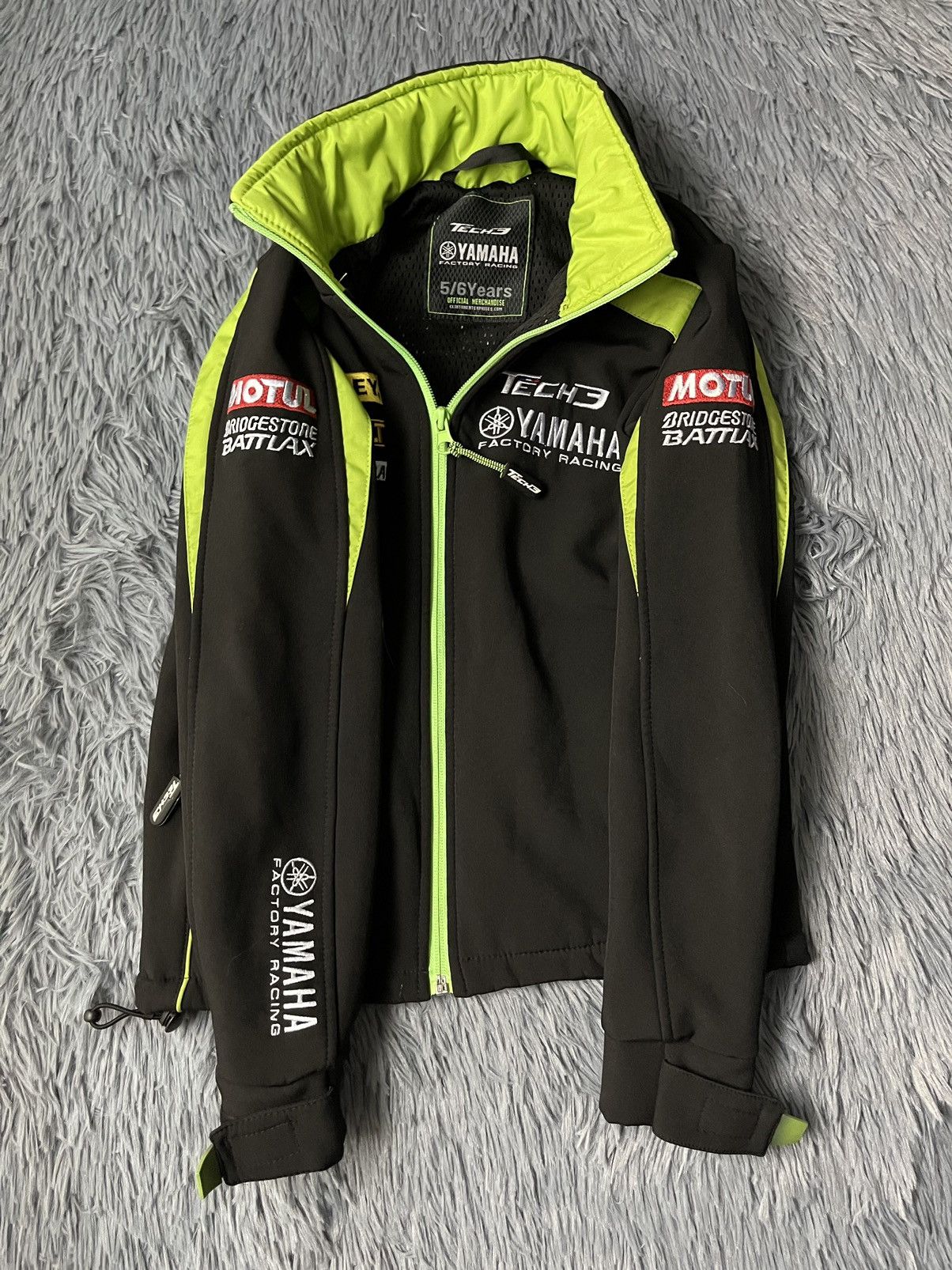 Japanese Brand × Vintage Yamaha Japanese racing kids jacket Size US XXS / EU 40 - 5 Thumbnail