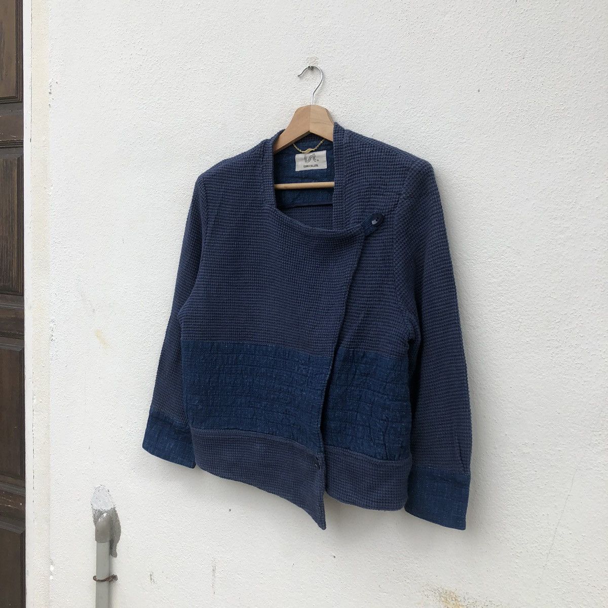 Indigo × Japanese Brand BLUE BLUE JAPAN INSPIRED PATCHWORK DOUBLE BREAST ISM CO LTD Size US M / EU 48-50 / 2 - 2 Thumbnail