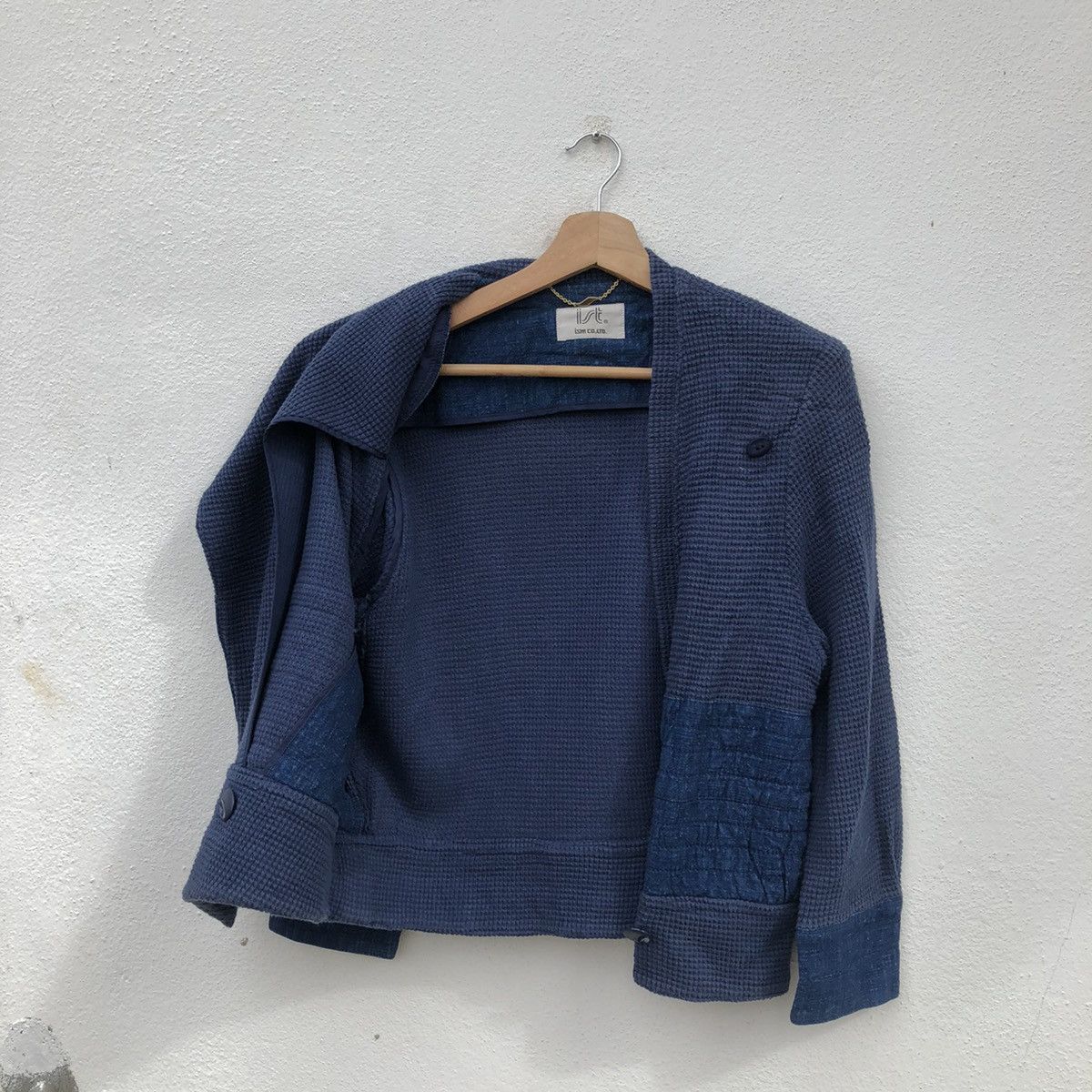 Indigo × Japanese Brand BLUE BLUE JAPAN INSPIRED PATCHWORK DOUBLE BREAST ISM CO LTD Size US M / EU 48-50 / 2 - 9 Thumbnail