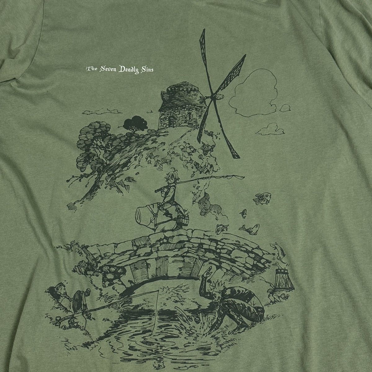 Uniqlo Vintage 00s Uniqlo Seven Deadly Sins Anime Tee Meliodas Y2K Size US XL / EU 56 / 4 - 4 Thumbnail