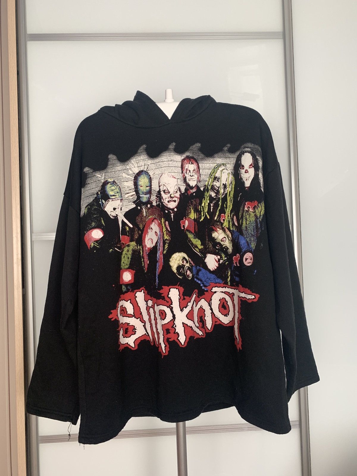 Band Tees Slipknot Vintage Vintage Slipknot Self Titled Era 90 s Band Hoodie Grailed