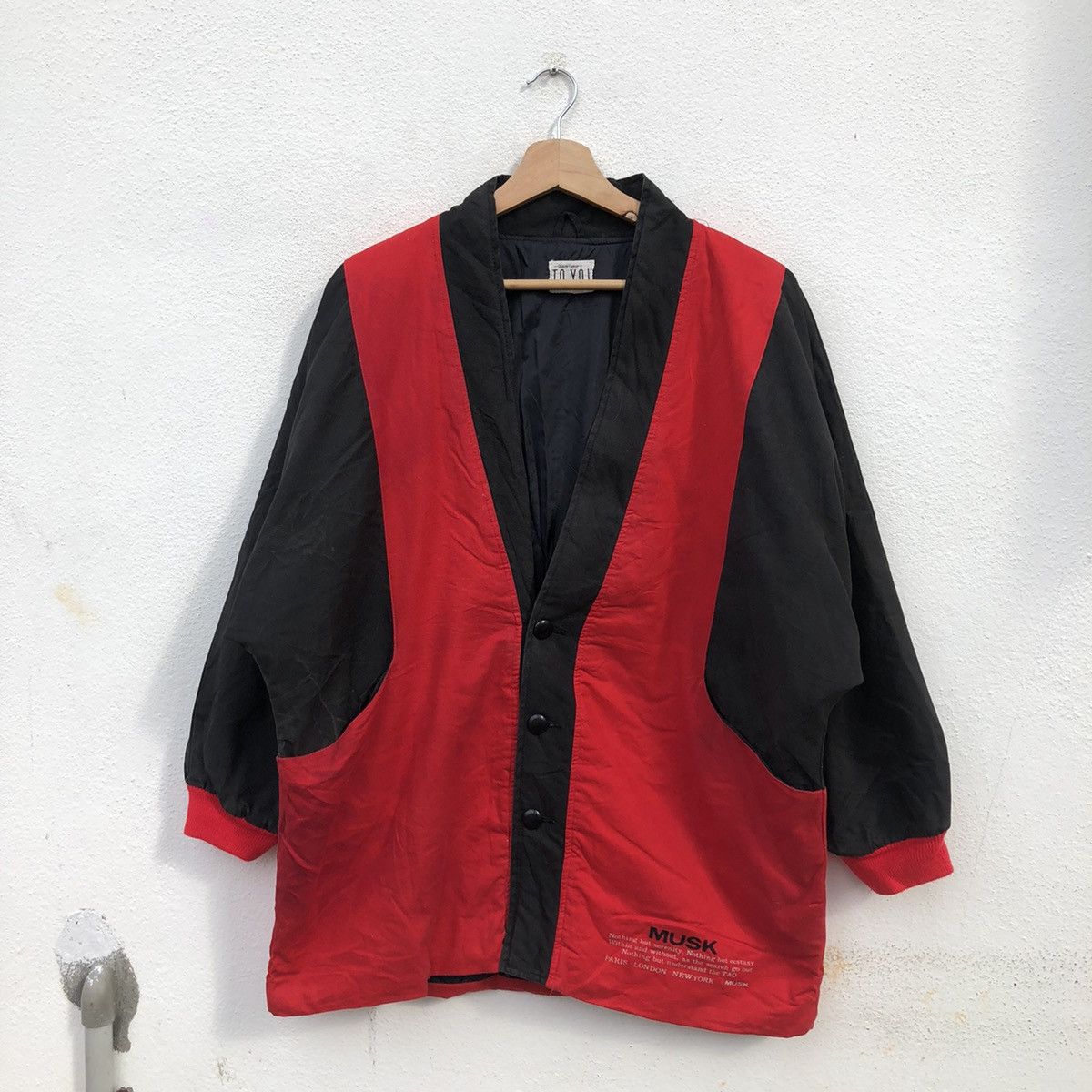 Japanese Brand VINTAGE KIMONO JAPAN MUSK BIG LOGO PARIS LONDON NEW YORK Size US L / EU 52-54 / 3 - 2 Thumbnail
