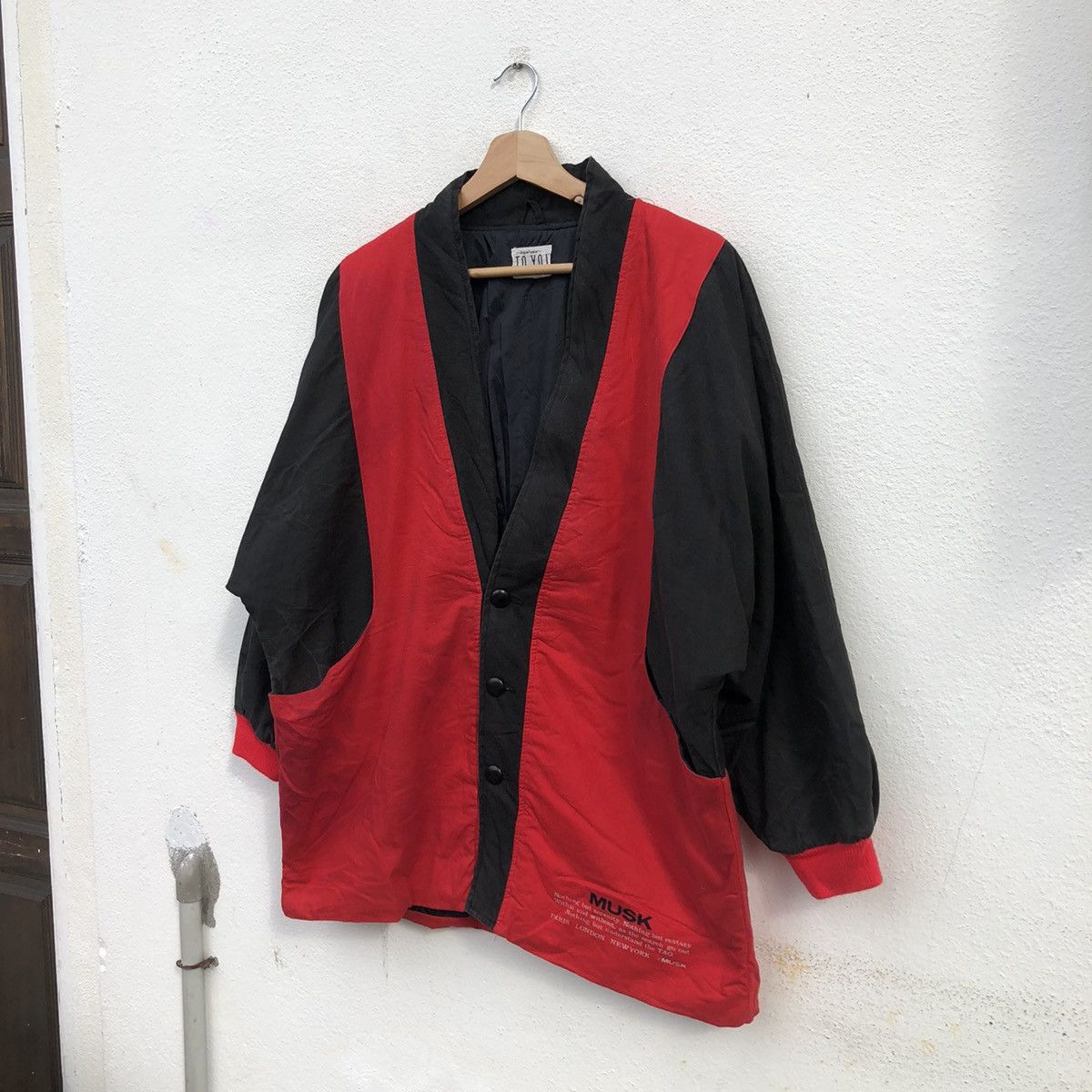 Japanese Brand VINTAGE KIMONO JAPAN MUSK BIG LOGO PARIS LONDON NEW YORK Size US L / EU 52-54 / 3 - 3 Thumbnail