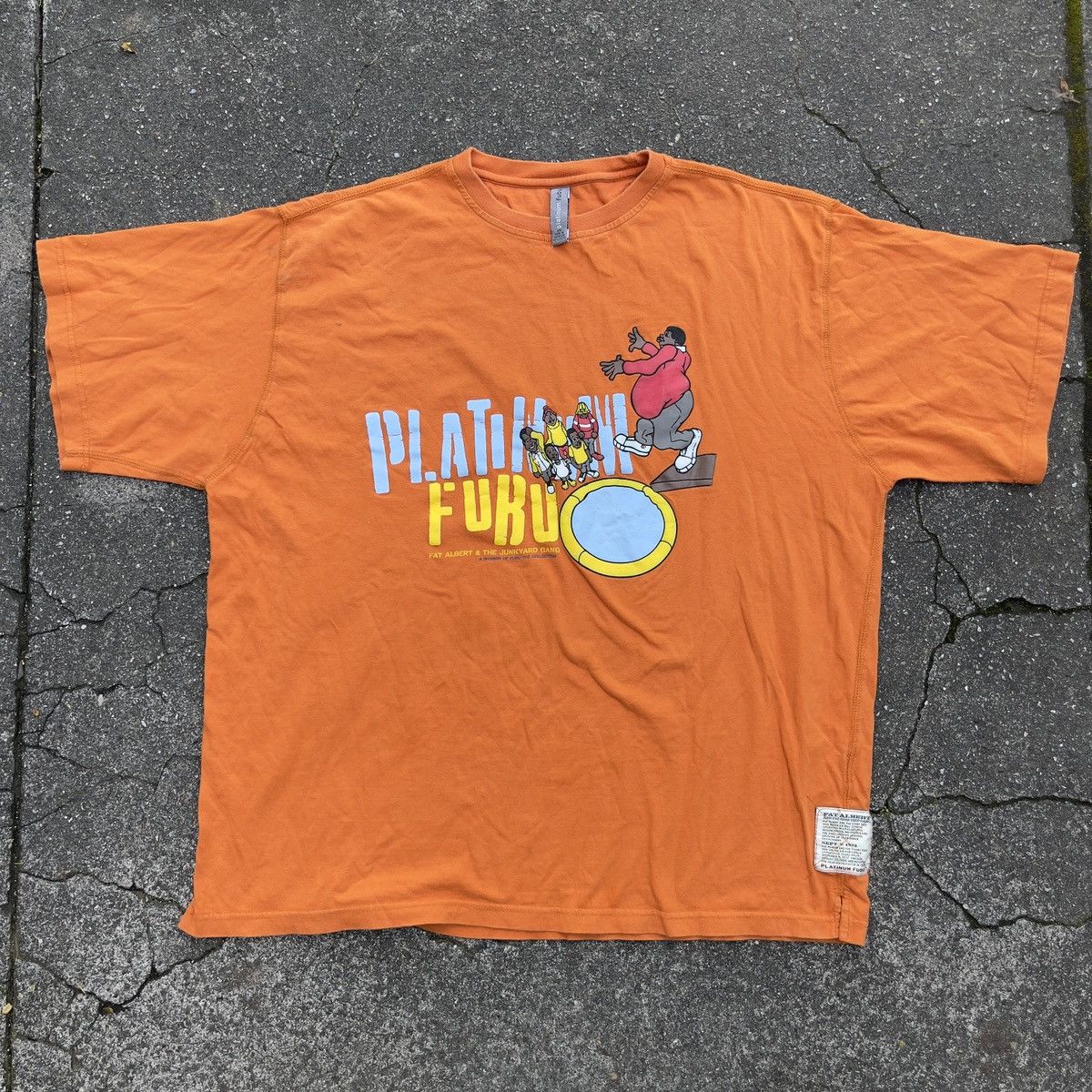 Vintage Fat Albert & The Junkyard Gang Platinum FUBU Shirt