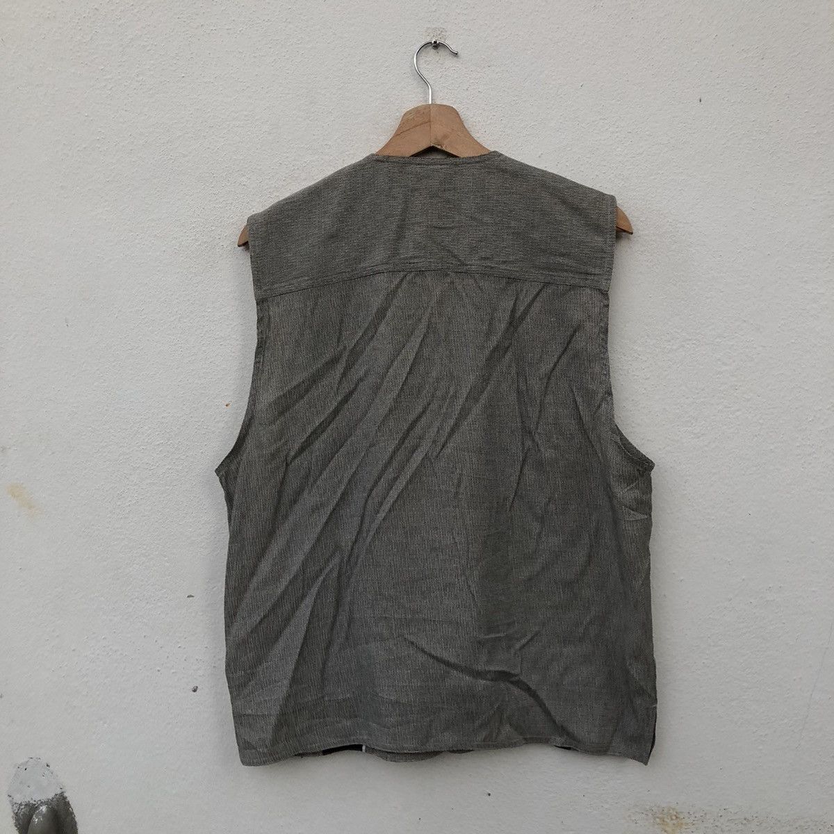 Japanese Brand VINTAGE VEST PARCH WOR DESIGN COMMUNITY HIGH PERFORMANCE Size US L / EU 52-54 / 3 - 8 Thumbnail