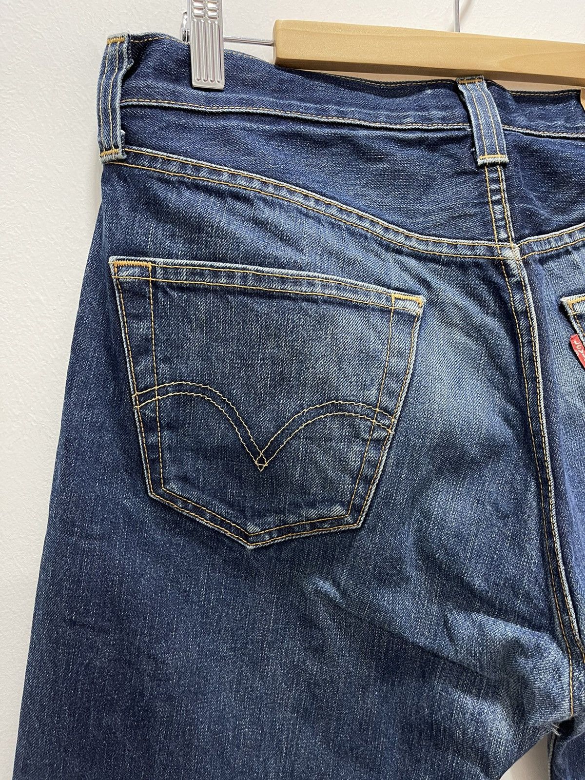Levi's × Levi's Vintage Clothing LEVI’S 501 NON SELVEDGE RIPPED DISTRESSED DENIM JEANS Size US 31 - 3 Thumbnail