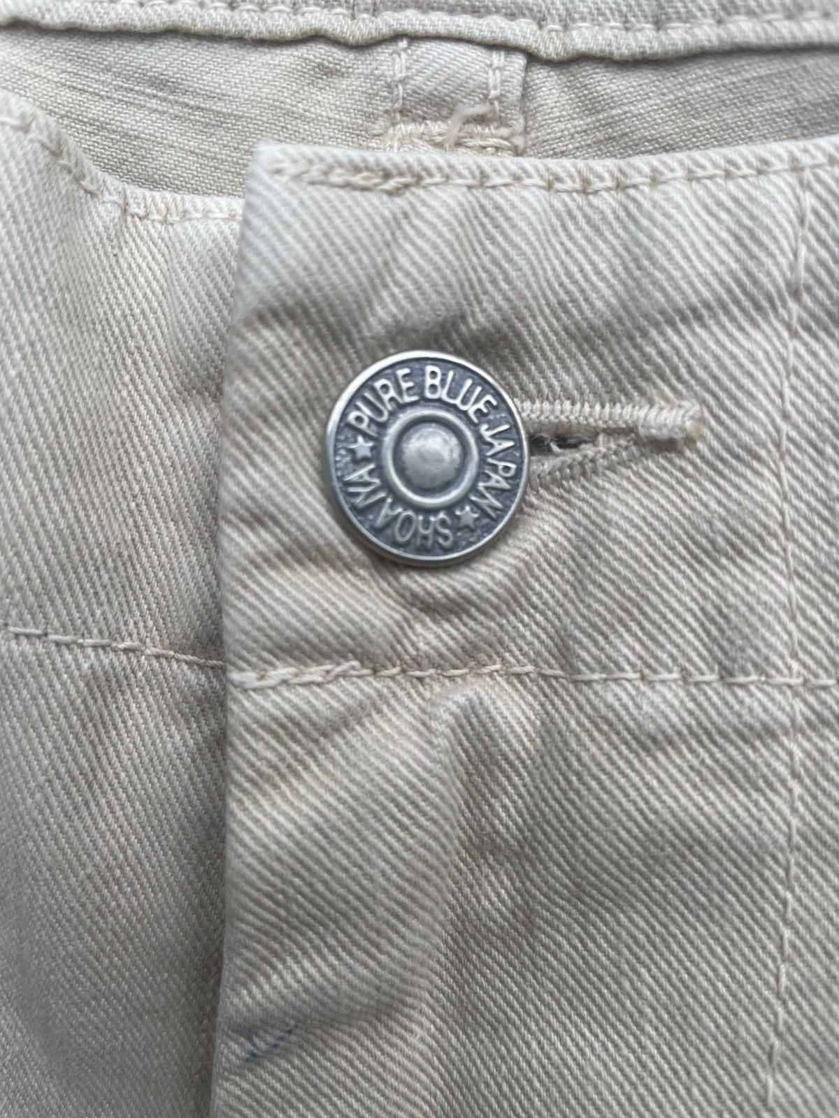 Japanese Brand Pure Japan Blue Chinos Size US 31 - 18 Thumbnail