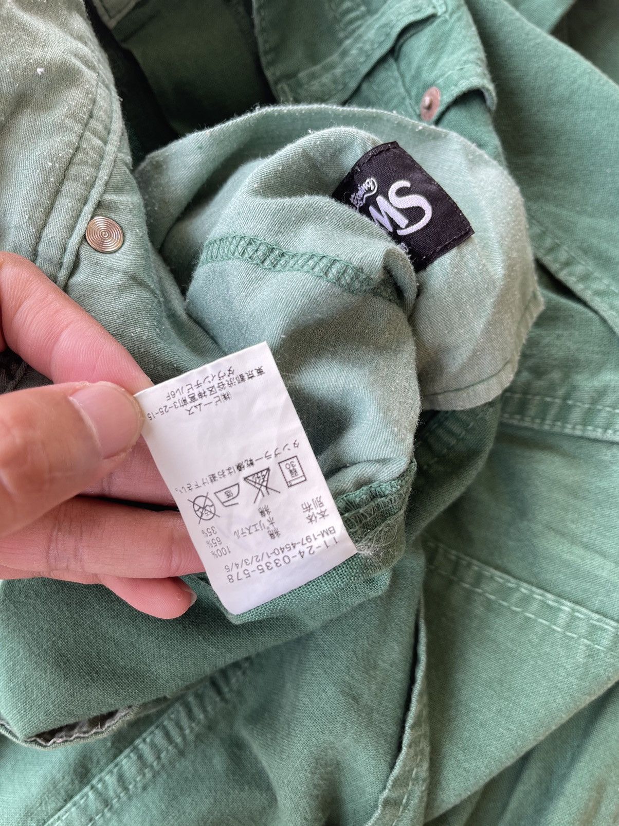 Beams Plus Vintage Beams pants green ARMY Size US 36 / EU 52 - 8 Thumbnail