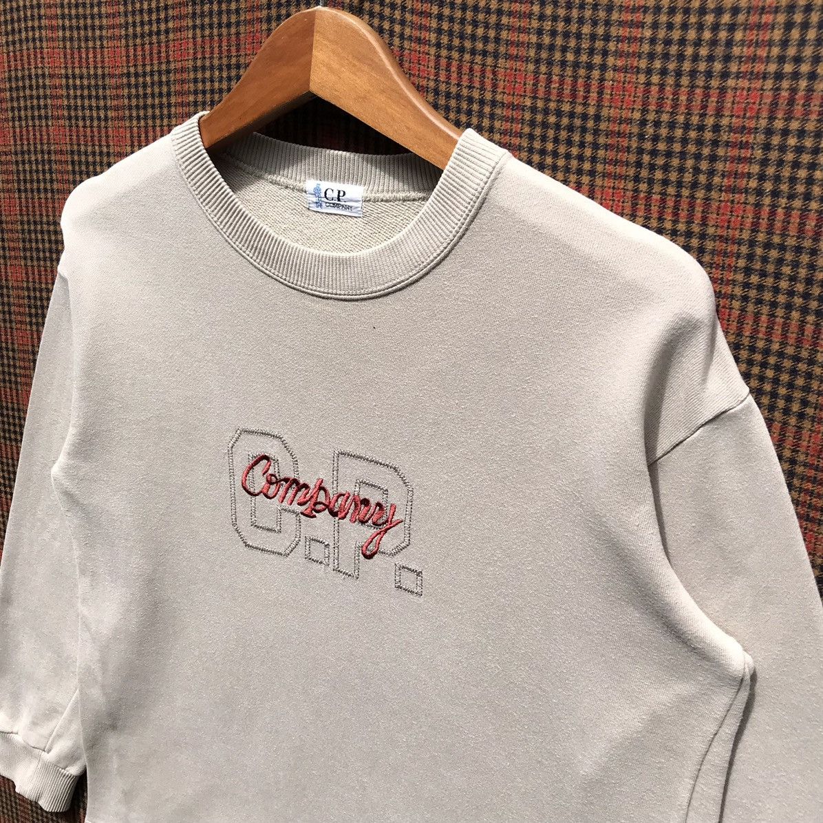 C.P. Company × Vintage Vintage C.P. Company Sweatshirt Embroidery Spellout (Kids) Size US XS / EU 42 / 0 - 4 Thumbnail