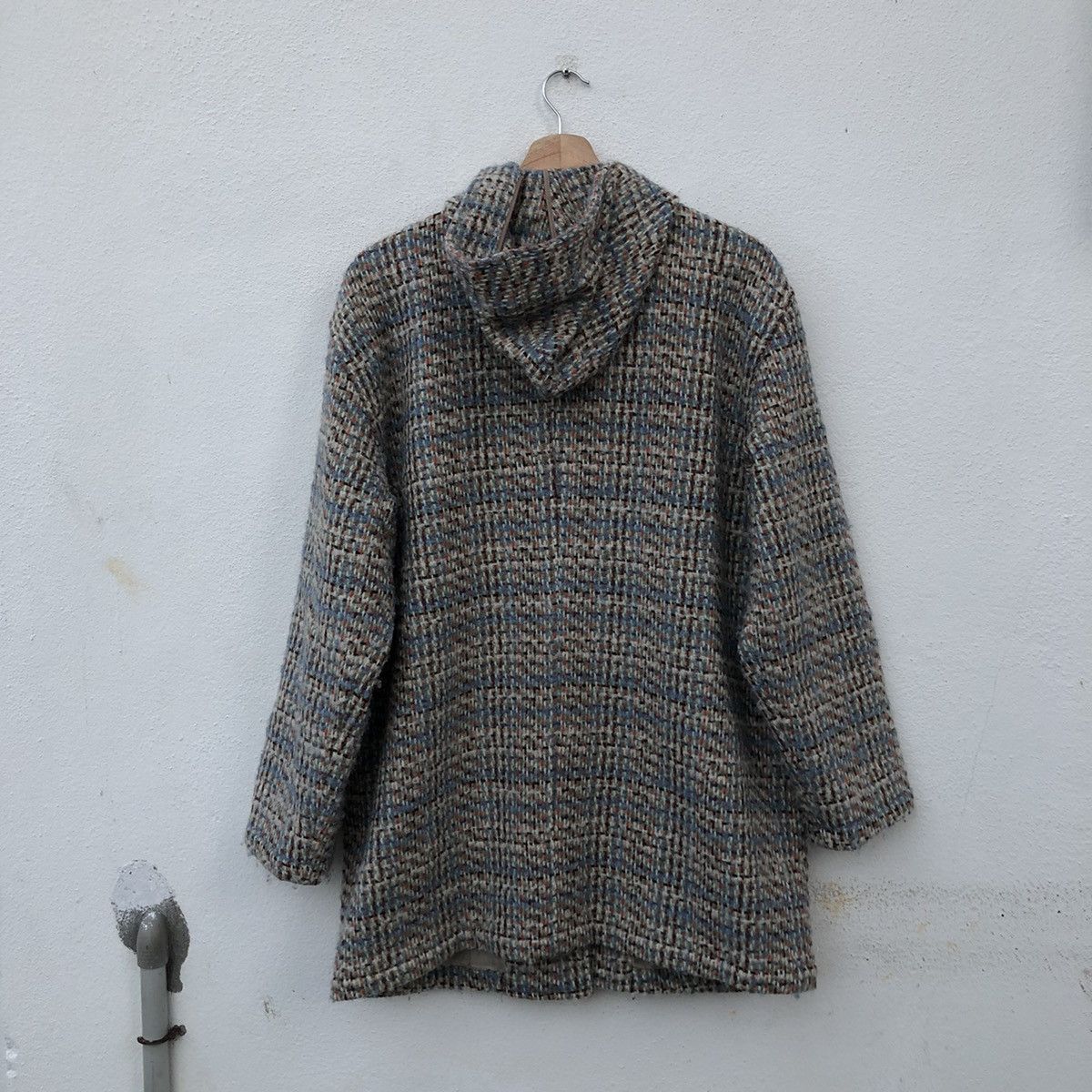 Japanese Brand VINTAGE DUFFLE JACKET WOOL PERSON'S MIX COLOUR Size US M / EU 48-50 / 2 - 8 Thumbnail