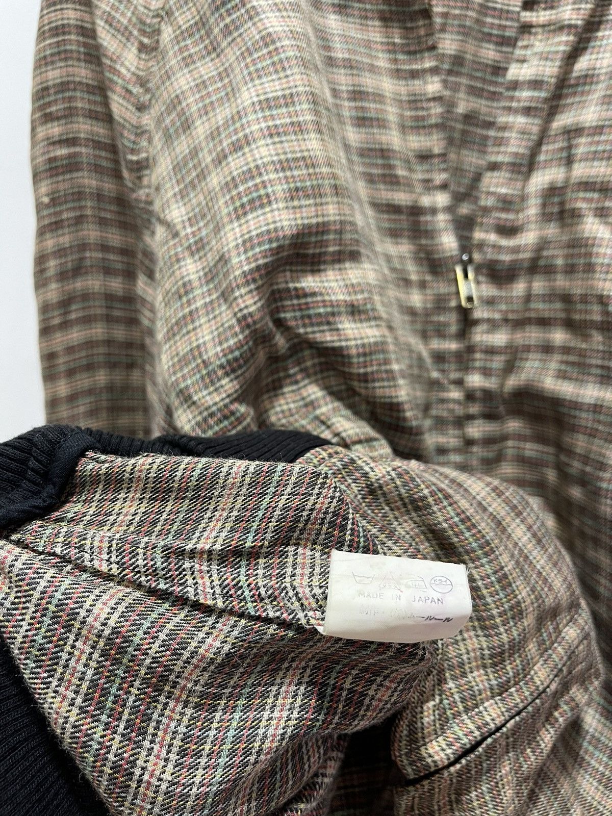 Japanese Brand JAPANESE BRAND GRIP STRIPED ZIPER JACKET Size US XL / EU 56 / 4 - 9 Thumbnail