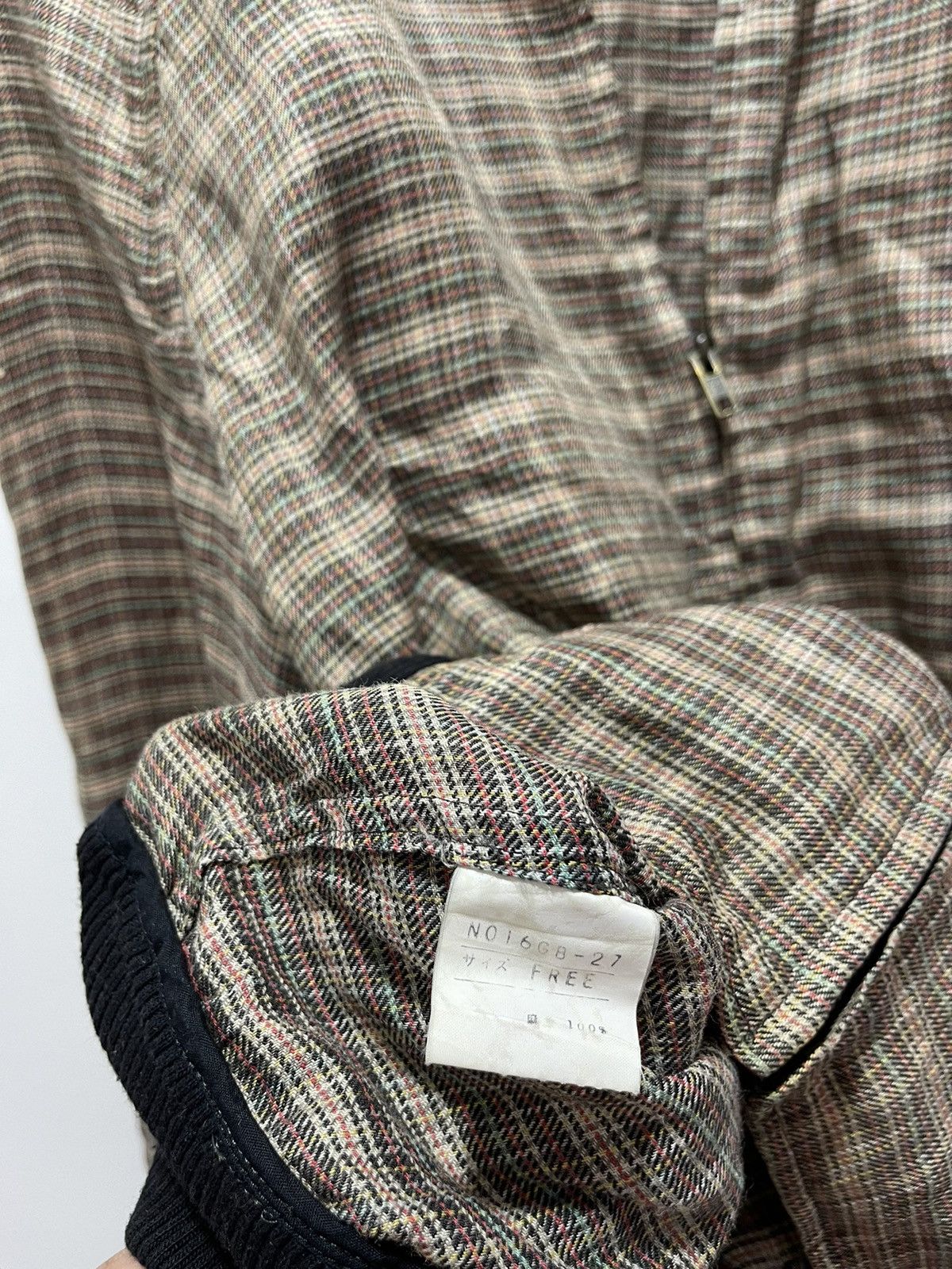 Japanese Brand JAPANESE BRAND GRIP STRIPED ZIPER JACKET Size US XL / EU 56 / 4 - 8 Thumbnail