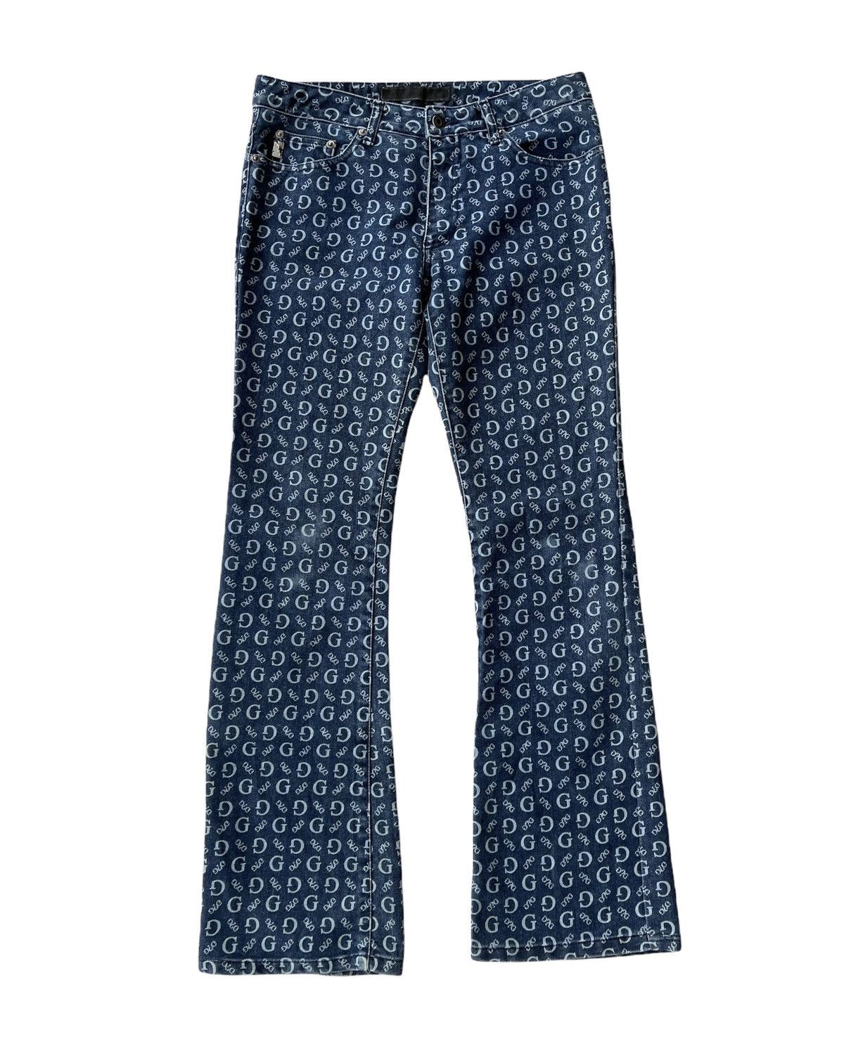 Guess Vintage 90s Guess jeans full print Size US 32 / EU 48 - 1 Thumbnail