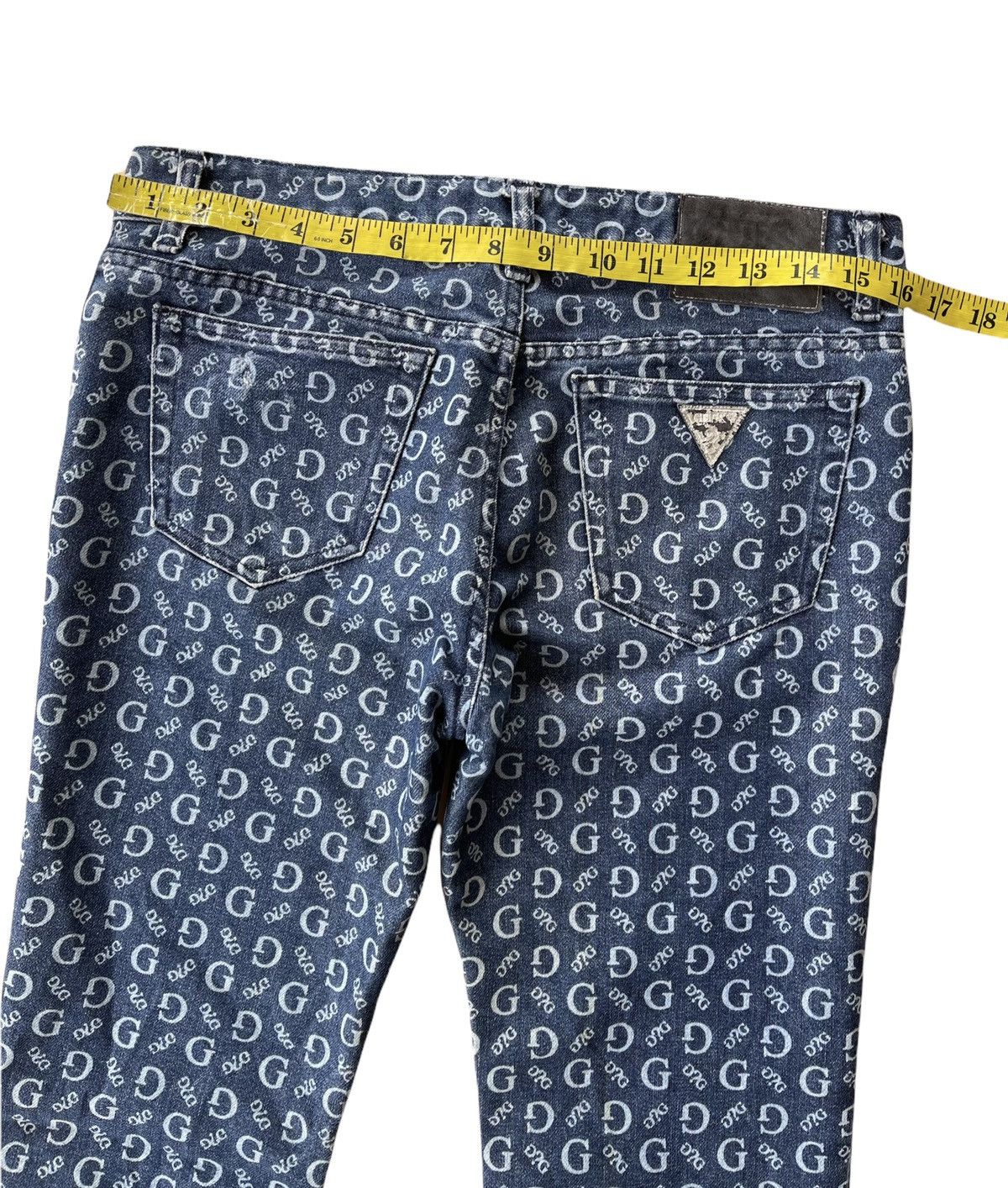 Guess Vintage 90s Guess jeans full print Size US 32 / EU 48 - 10 Thumbnail