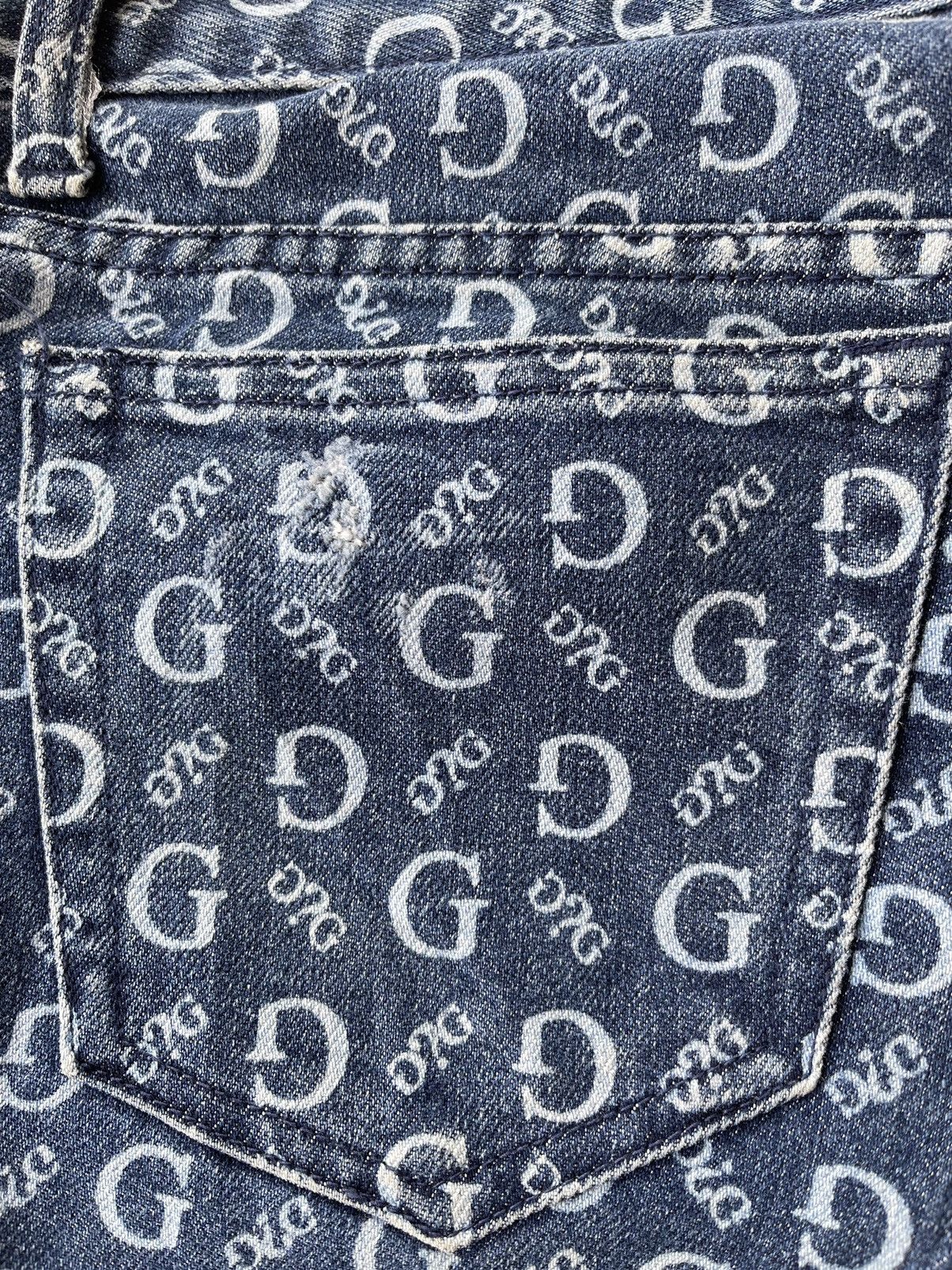 Guess Vintage 90s Guess jeans full print Size US 32 / EU 48 - 6 Thumbnail