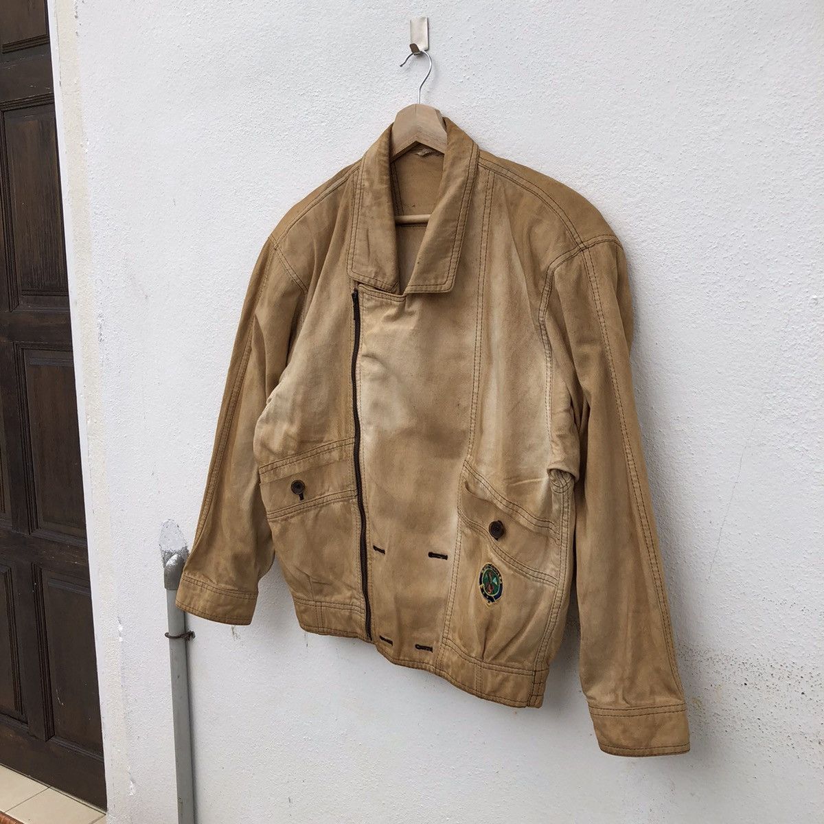 Japanese Brand VINTAGE TWO SPORTS BOMBER JACKET MILITARY COLLECTIONS Size US L / EU 52-54 / 3 - 2 Thumbnail