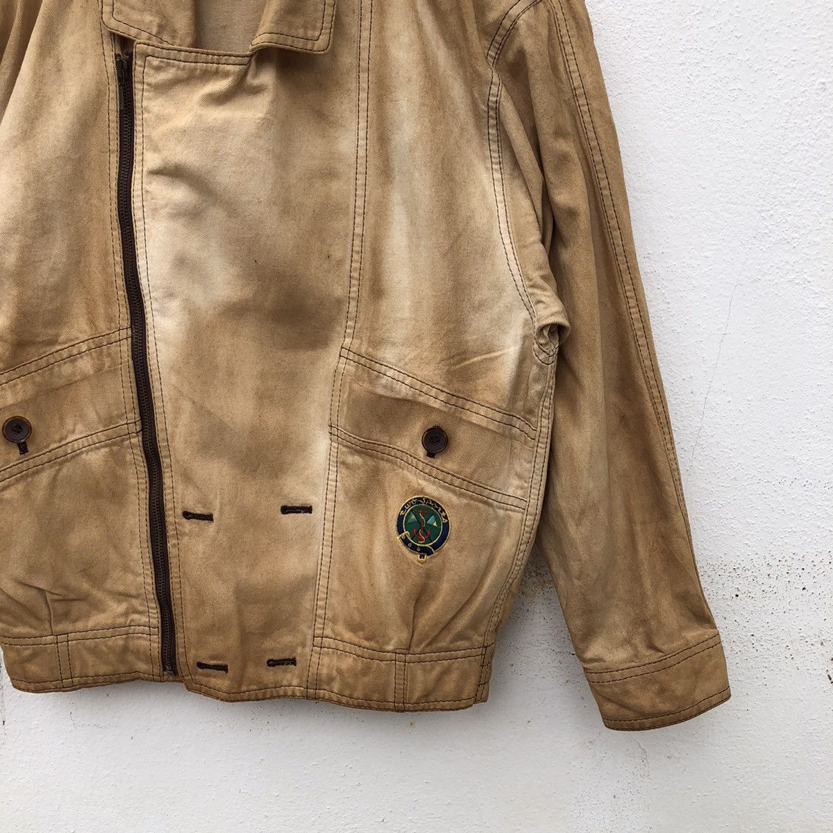 Japanese Brand VINTAGE TWO SPORTS BOMBER JACKET MILITARY COLLECTIONS Size US L / EU 52-54 / 3 - 3 Thumbnail