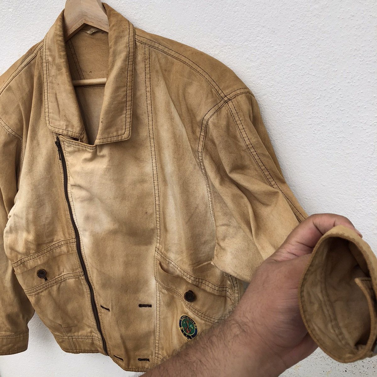 Japanese Brand VINTAGE TWO SPORTS BOMBER JACKET MILITARY COLLECTIONS Size US L / EU 52-54 / 3 - 8 Thumbnail