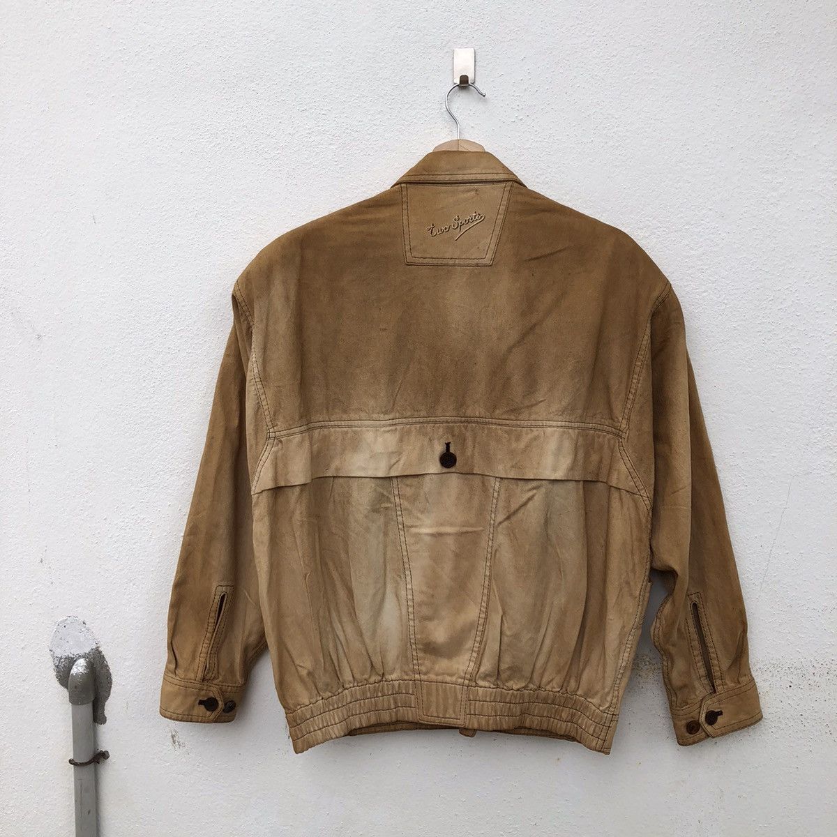 Japanese Brand VINTAGE TWO SPORTS BOMBER JACKET MILITARY COLLECTIONS Size US L / EU 52-54 / 3 - 9 Thumbnail