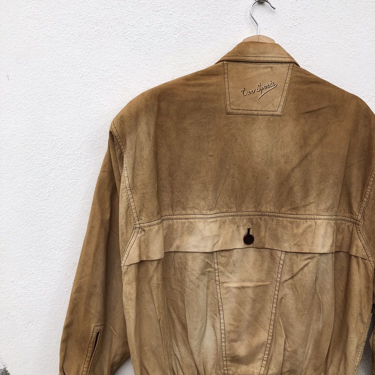 Japanese Brand VINTAGE TWO SPORTS BOMBER JACKET MILITARY COLLECTIONS Size US L / EU 52-54 / 3 - 11 Thumbnail