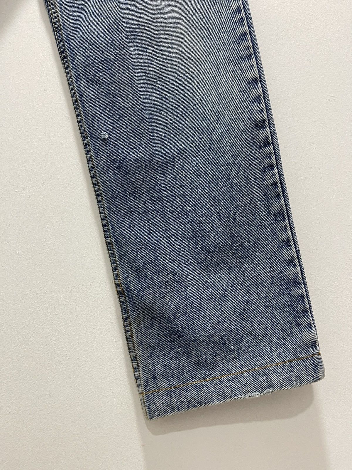 Burberry × Vintage BURBERRY TAPPERED DISTRESSED DENIM JEANS Size 26" / US 2 / IT 38 - 11 Thumbnail
