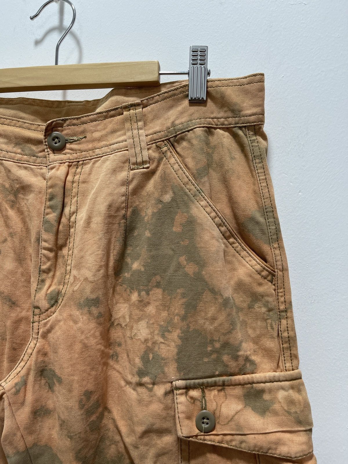 Vintage DISTRESSED OUTDOOR CUSTOM MADE CARGO PANTS Size US 32 / EU 48 - 2 Thumbnail