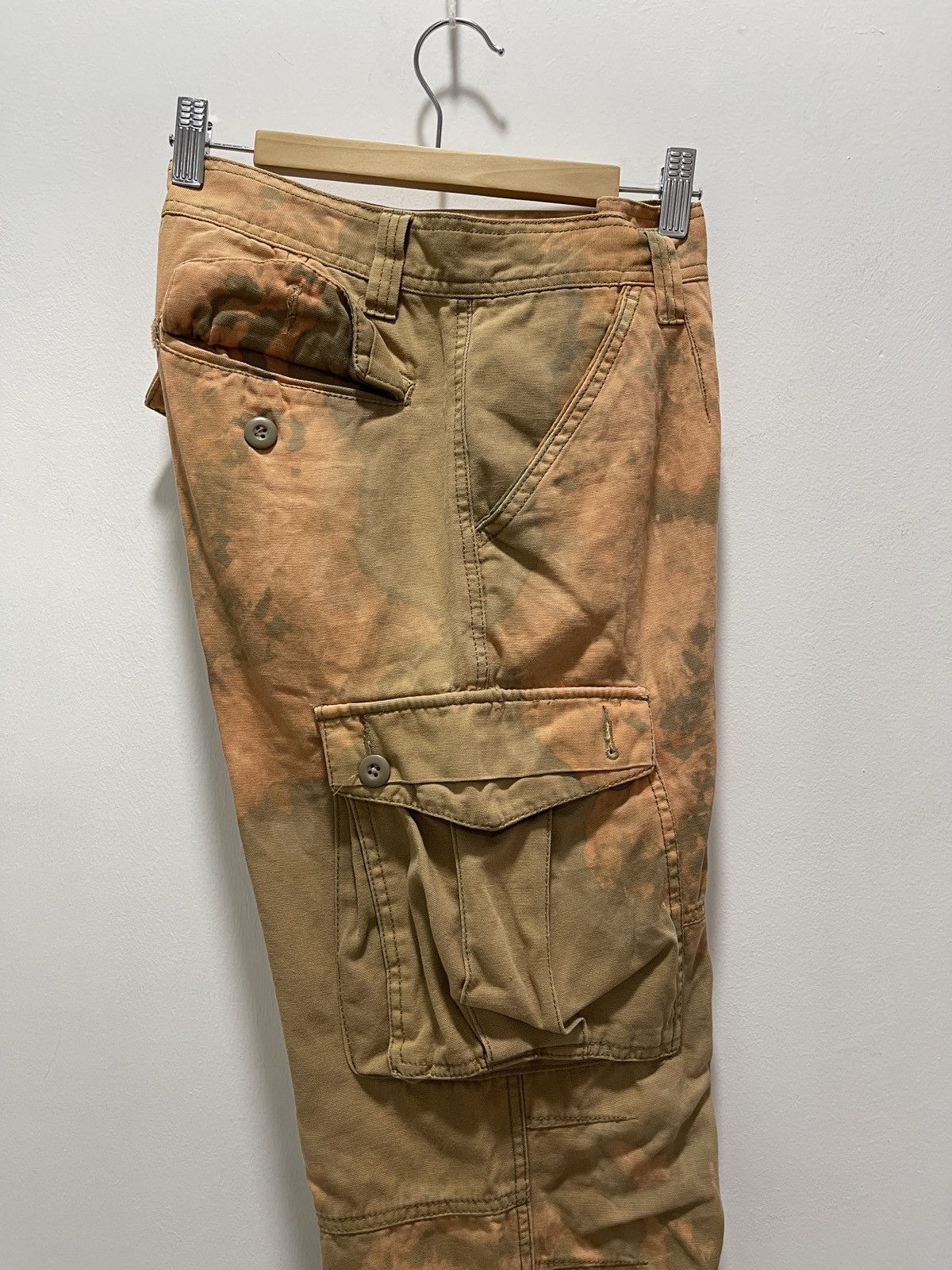 Vintage DISTRESSED OUTDOOR CUSTOM MADE CARGO PANTS Size US 32 / EU 48 - 15 Thumbnail