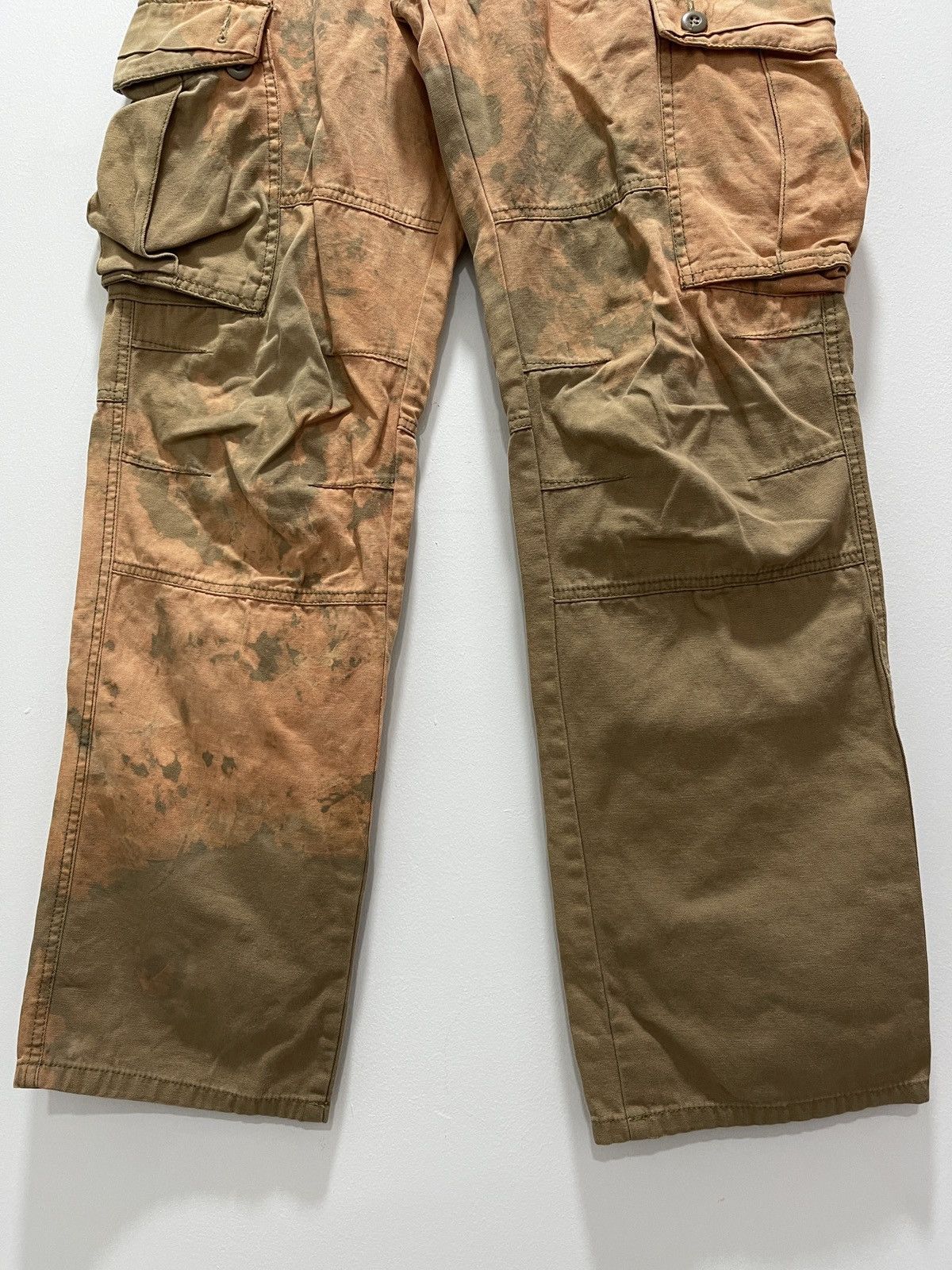 Vintage DISTRESSED OUTDOOR CUSTOM MADE CARGO PANTS Size US 32 / EU 48 - 5 Thumbnail