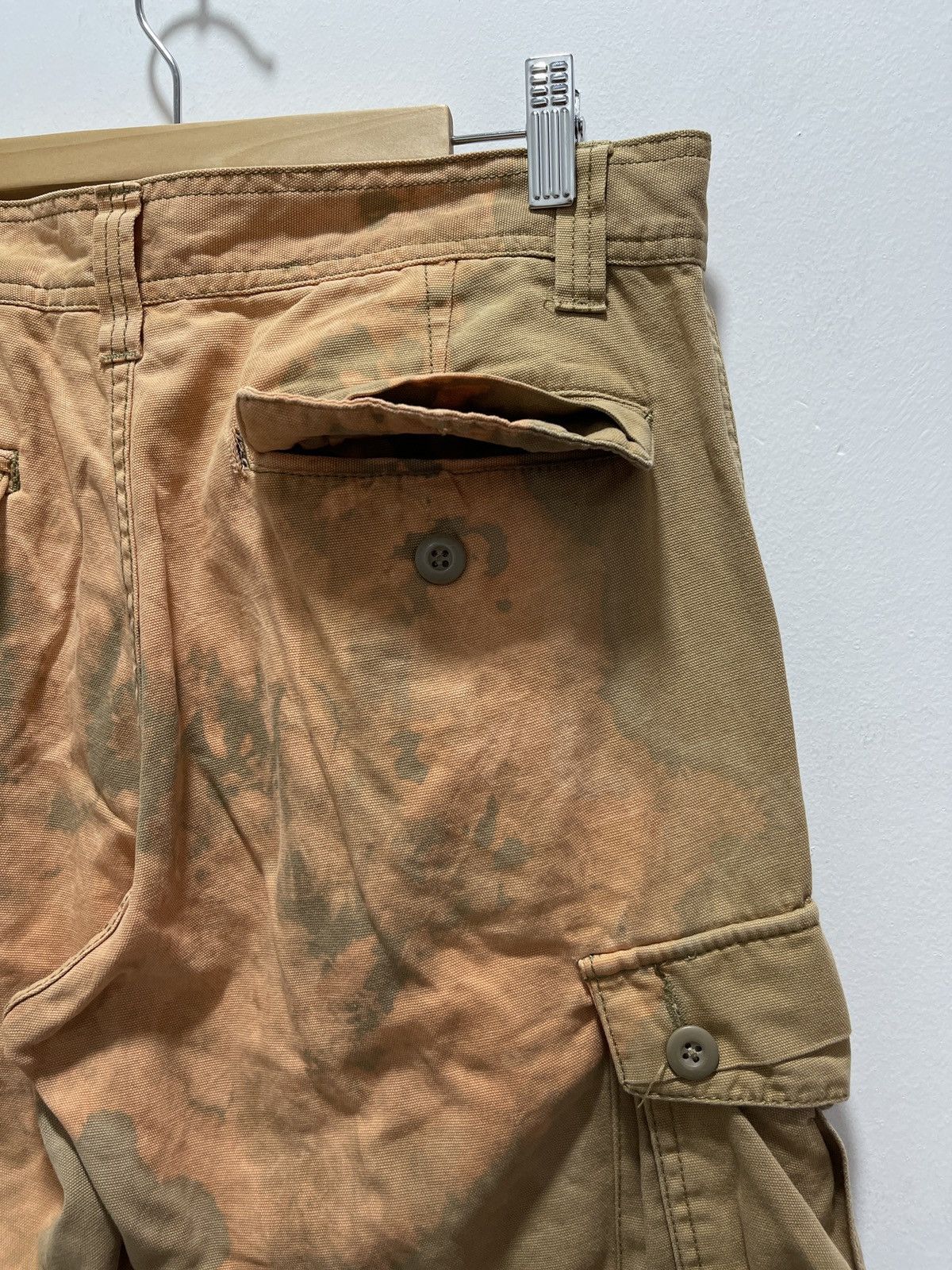 Vintage DISTRESSED OUTDOOR CUSTOM MADE CARGO PANTS Size US 32 / EU 48 - 8 Thumbnail