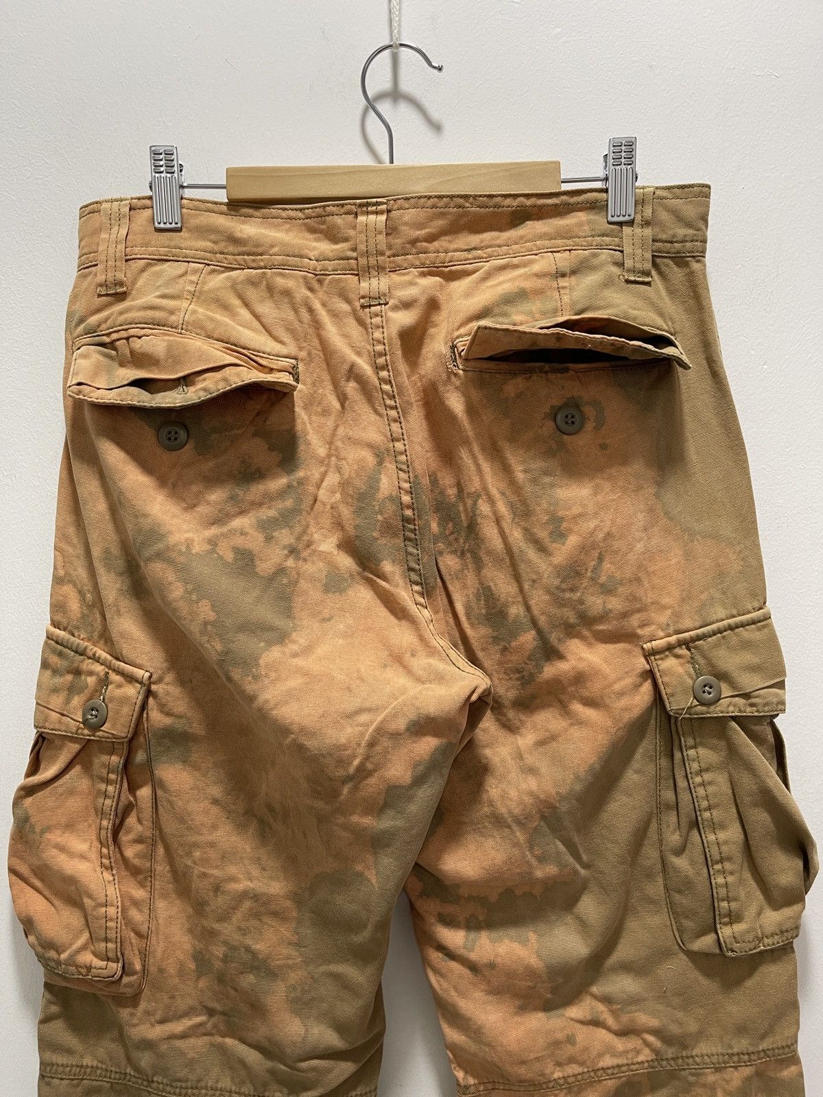 Vintage DISTRESSED OUTDOOR CUSTOM MADE CARGO PANTS Size US 32 / EU 48 - 10 Thumbnail