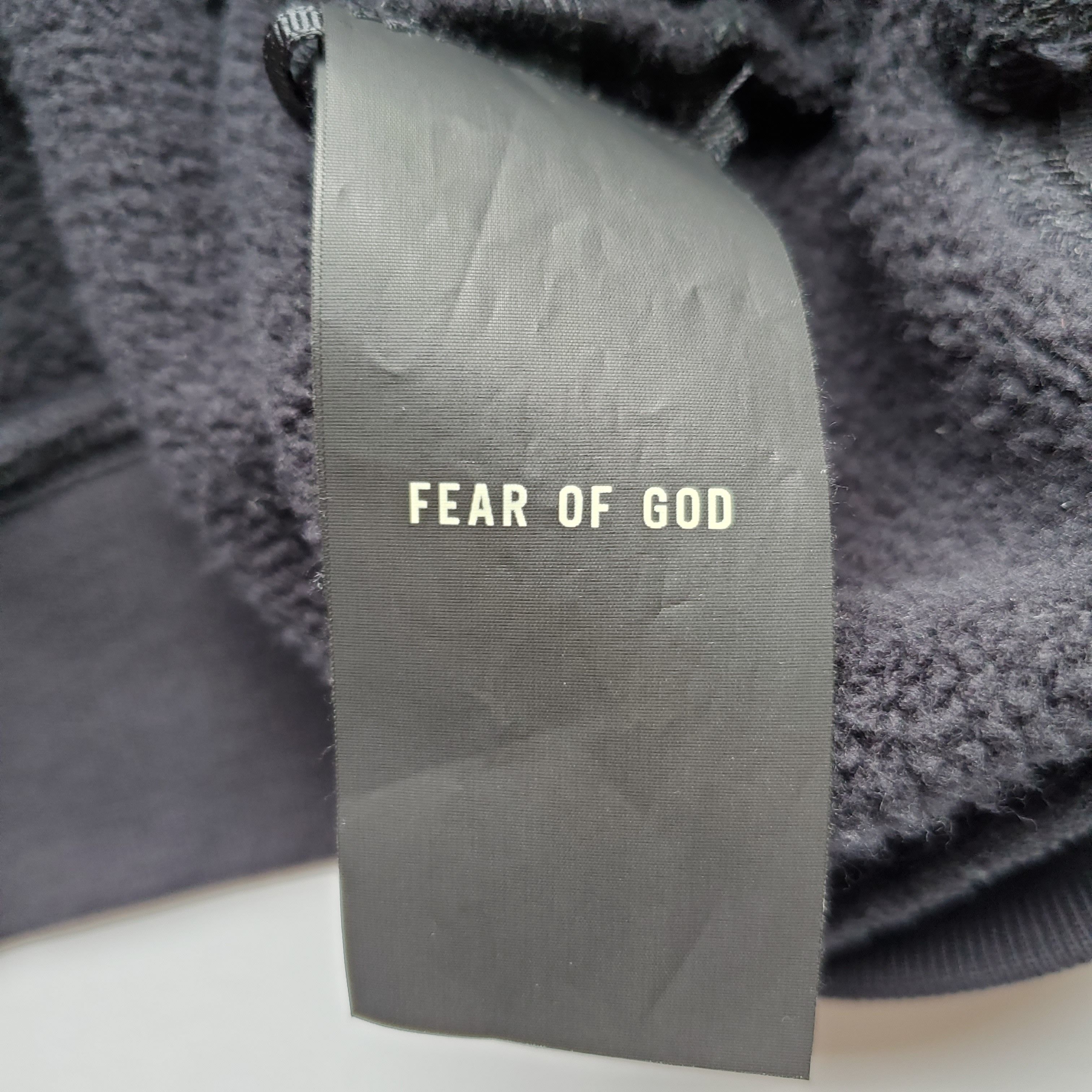 Fear of God FEAR OF GOD Vintage Black 'Baseball' Hoodie Sz Small Size US S / EU 44-46 / 1 - 7 Thumbnail