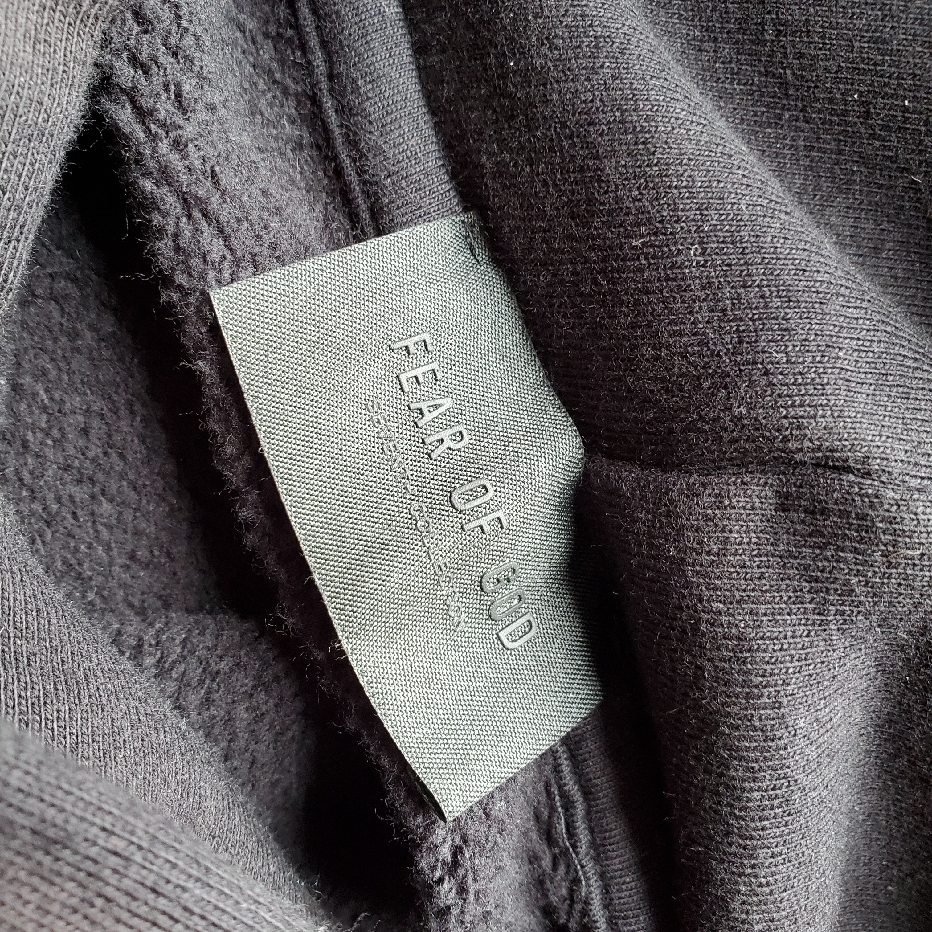 Fear of God FEAR OF GOD Vintage Black 'Baseball' Hoodie Sz Small Size US S / EU 44-46 / 1 - 8 Thumbnail