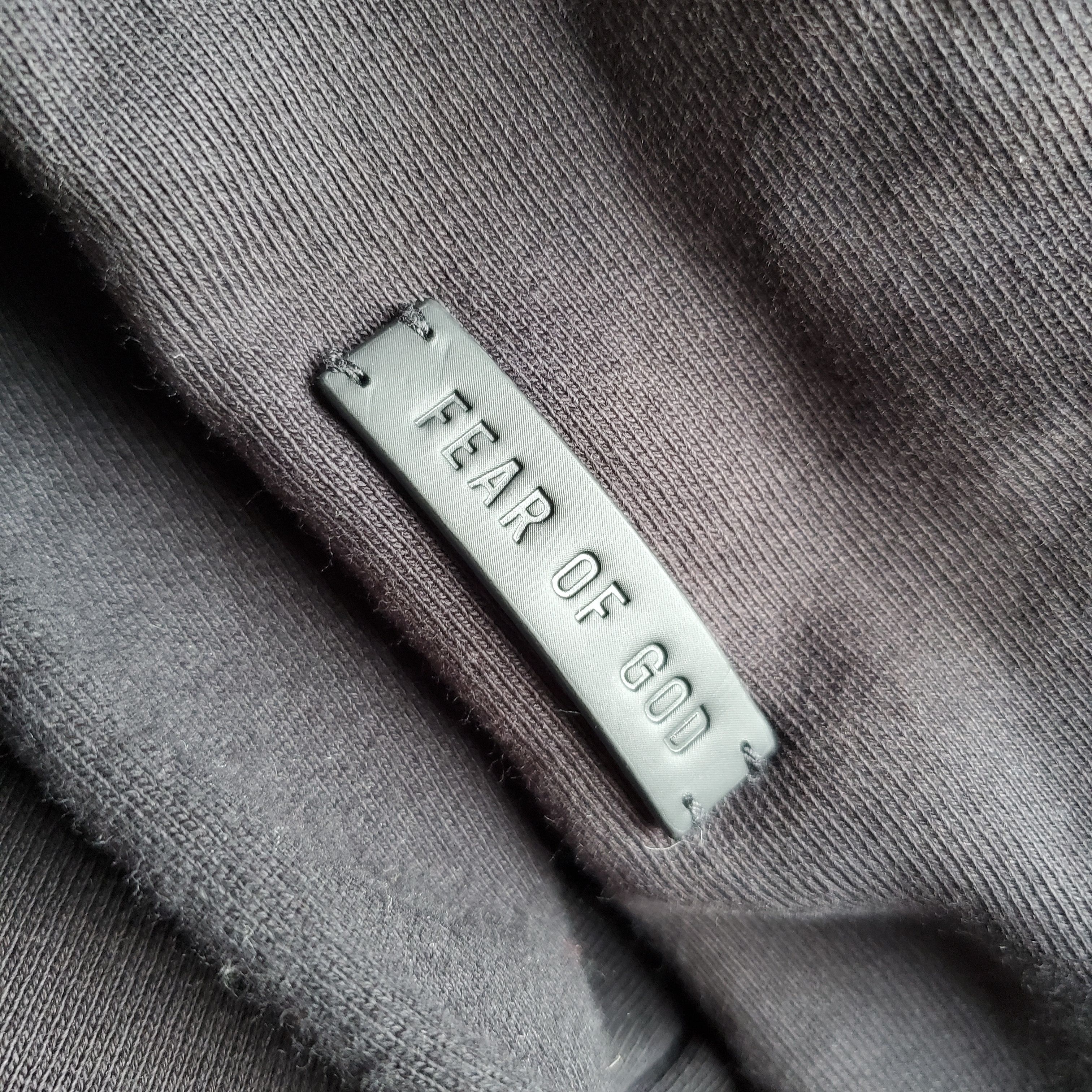 Fear of God FEAR OF GOD Vintage Black 'Baseball' Hoodie Sz Small Size US S / EU 44-46 / 1 - 9 Thumbnail