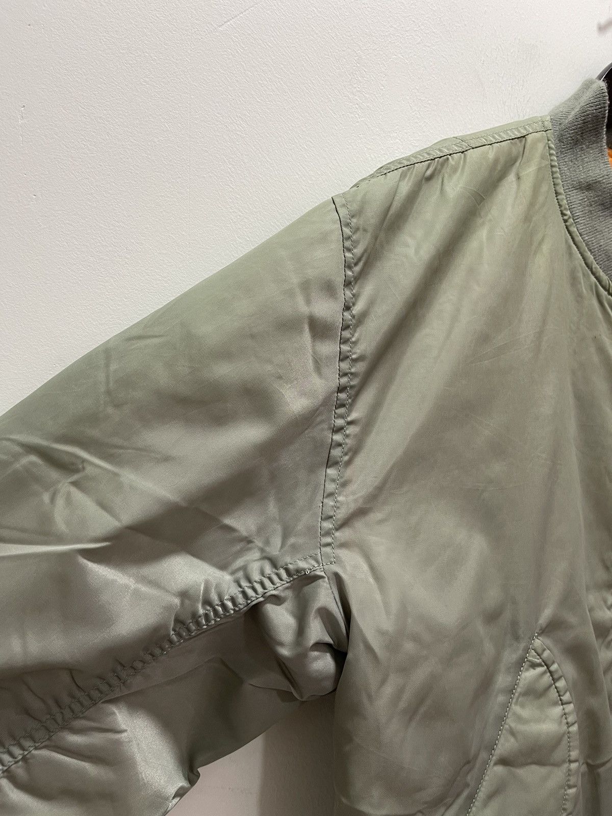Vintage VINTAGE USAF MA-1 MILITARY BOMBER JACKET Size US L / EU 52-54 / 3 - 5 Thumbnail