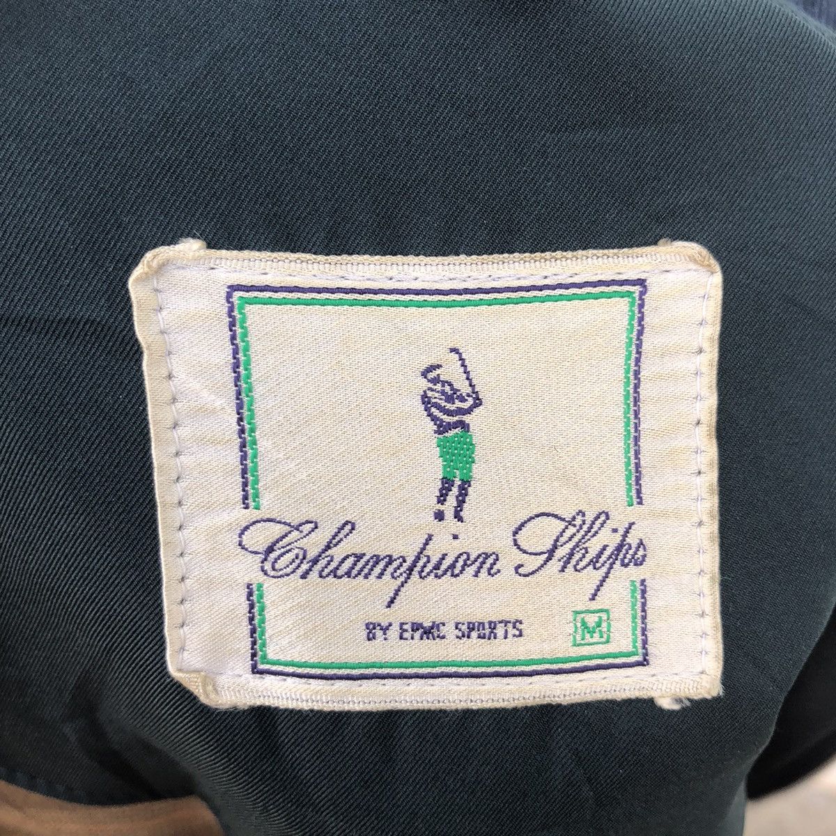 Japanese Brand VINTAGE ZIPPER JACKET CHAMPION SHIPS TARTAN DESIGN LINING Size US M / EU 48-50 / 2 - 9 Thumbnail