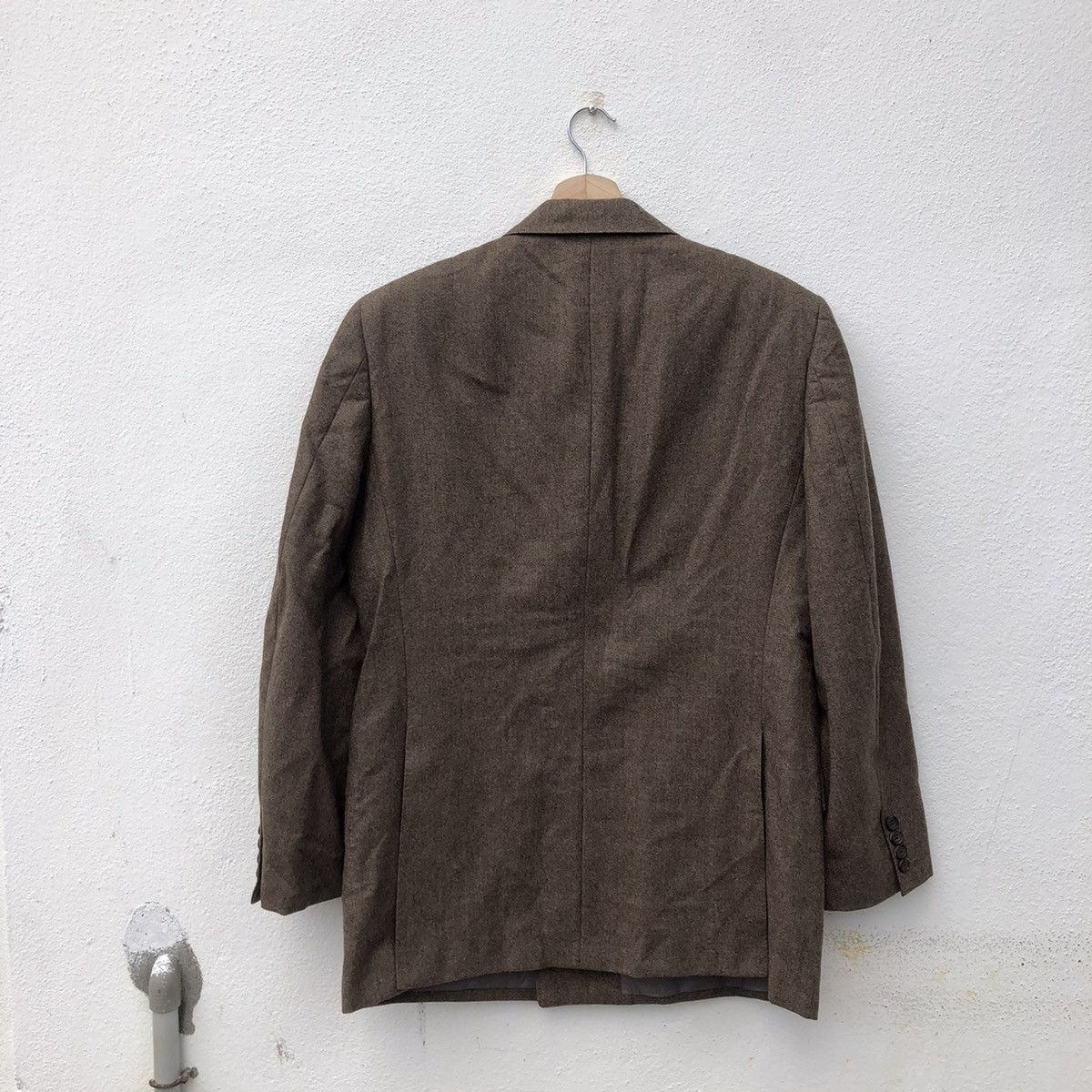 Burberry BURBERRY CASUAL COAT RARE DESIGN TASMANIA WOOL Size US M / EU 48-50 / 2 - 5 Thumbnail