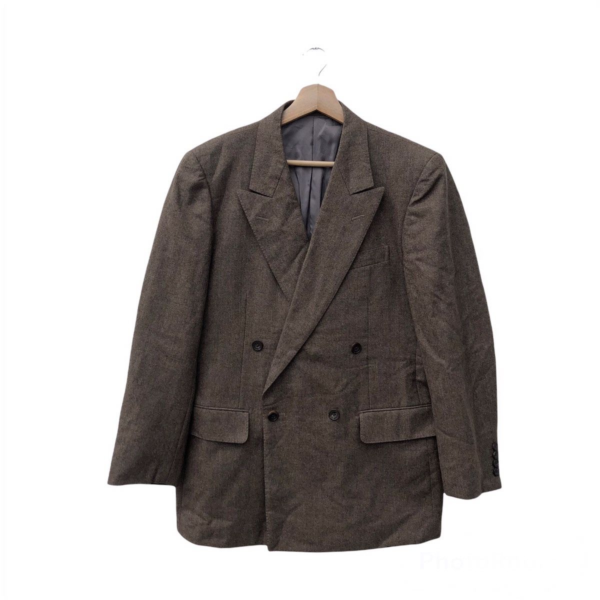 Burberry BURBERRY CASUAL COAT RARE DESIGN TASMANIA WOOL Size US M / EU 48-50 / 2 - 1 Thumbnail