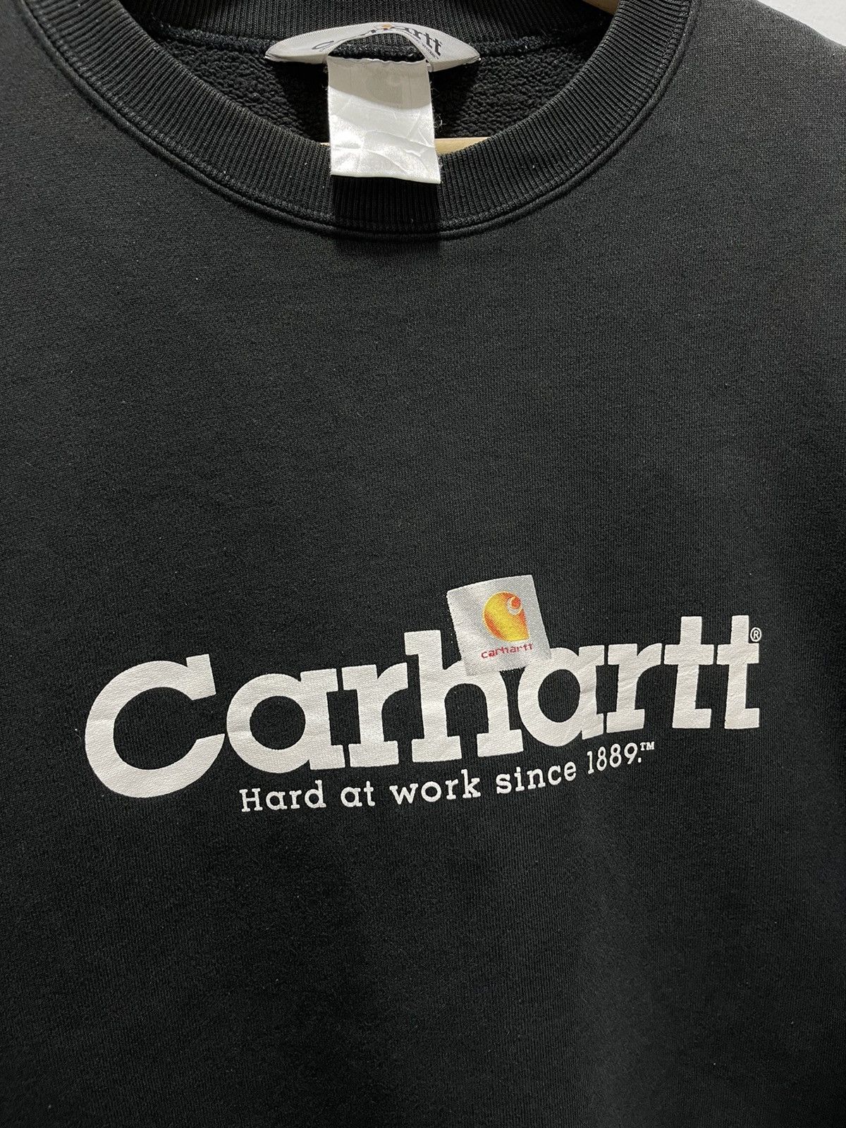 Carhartt VINTAGE CARHARTT SPELL OUT CREWNECK SWEATSHIRT Size US M / EU 48-50 / 2 - 3 Thumbnail