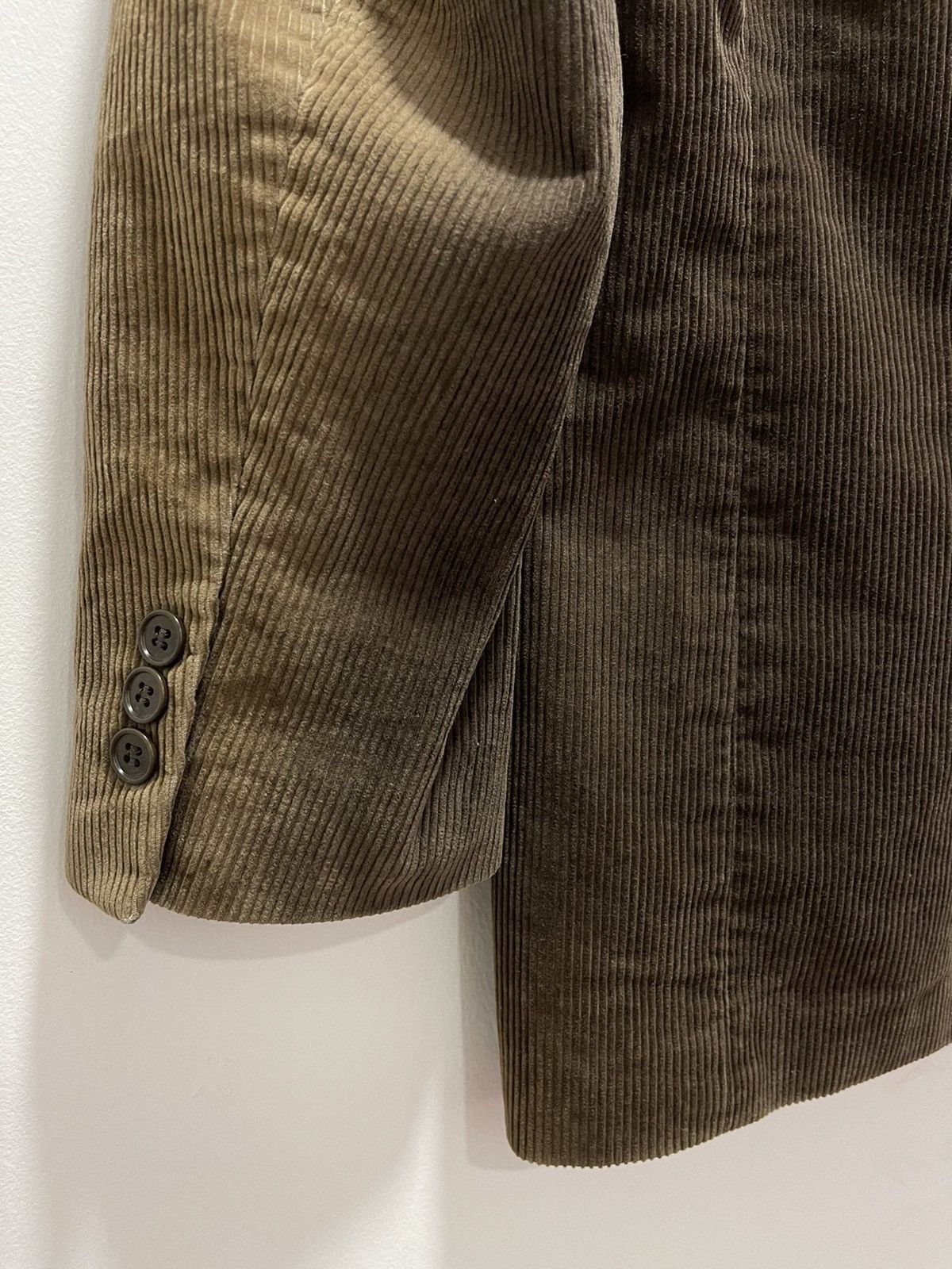 Yohji Yamamoto AAR DURBAN BY YOHJI YAMAMOTO CORDUROY DISCOLOURED JACKET Size US S / EU 44-46 / 1 - 11 Thumbnail