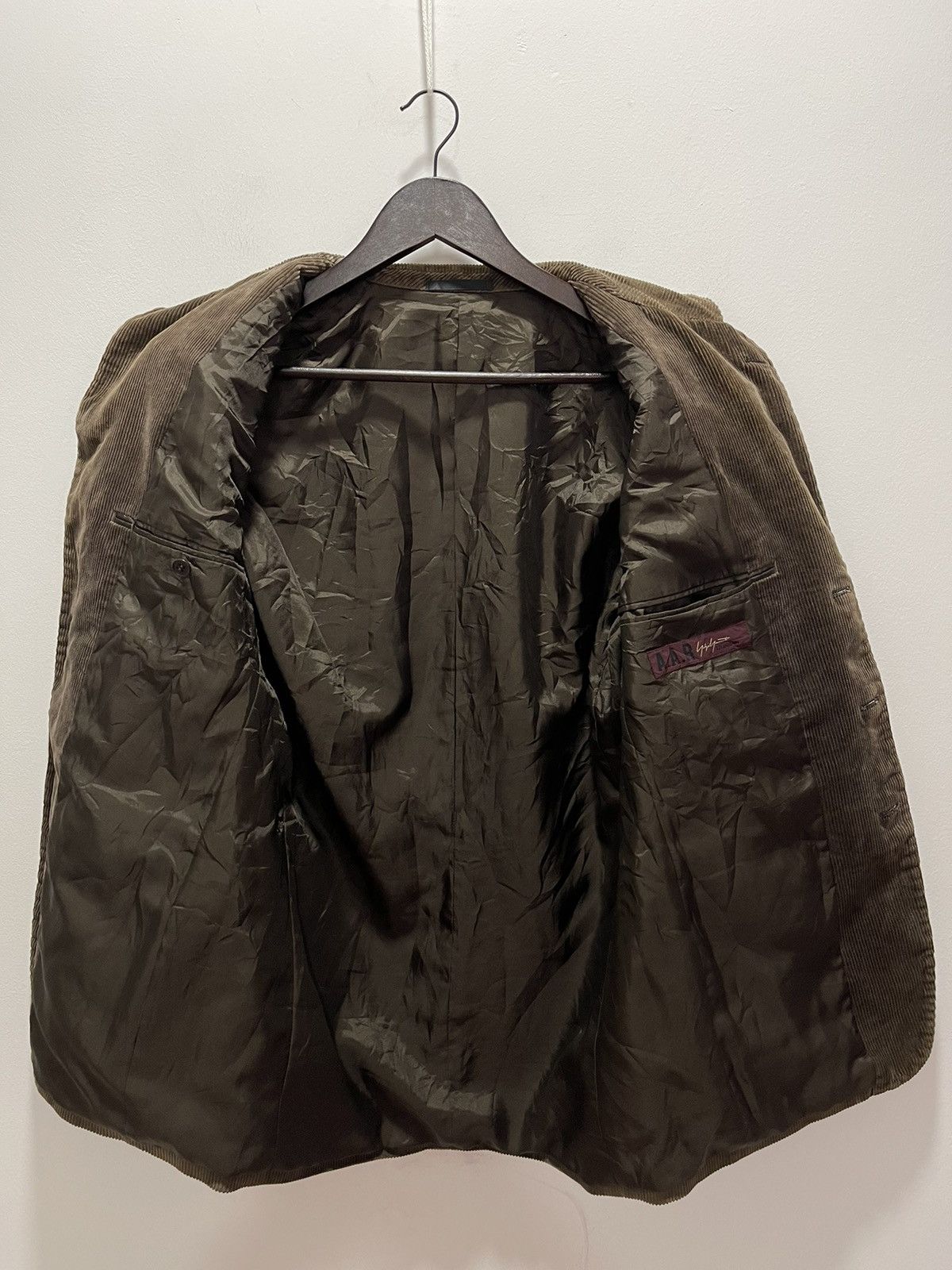 Yohji Yamamoto AAR DURBAN BY YOHJI YAMAMOTO CORDUROY DISCOLOURED JACKET Size US S / EU 44-46 / 1 - 12 Thumbnail
