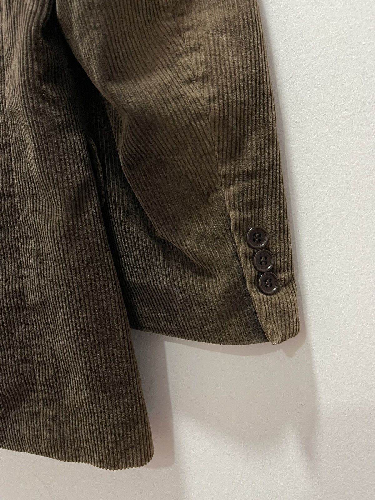 Yohji Yamamoto AAR DURBAN BY YOHJI YAMAMOTO CORDUROY DISCOLOURED JACKET Size US S / EU 44-46 / 1 - 10 Thumbnail