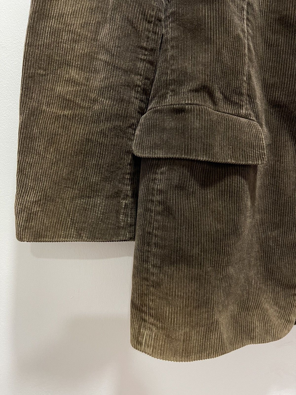 Yohji Yamamoto AAR DURBAN BY YOHJI YAMAMOTO CORDUROY DISCOLOURED JACKET Size US S / EU 44-46 / 1 - 7 Thumbnail