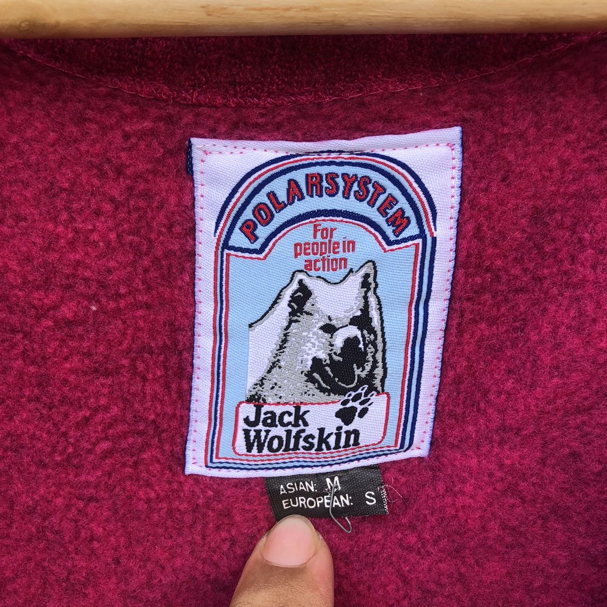 Jack Wolfskin POLARSYTEM JACK WOLFSKIN POLARTEC RARE DESIGN BIG LOGO Size US M / EU 48-50 / 2 - 10 Thumbnail