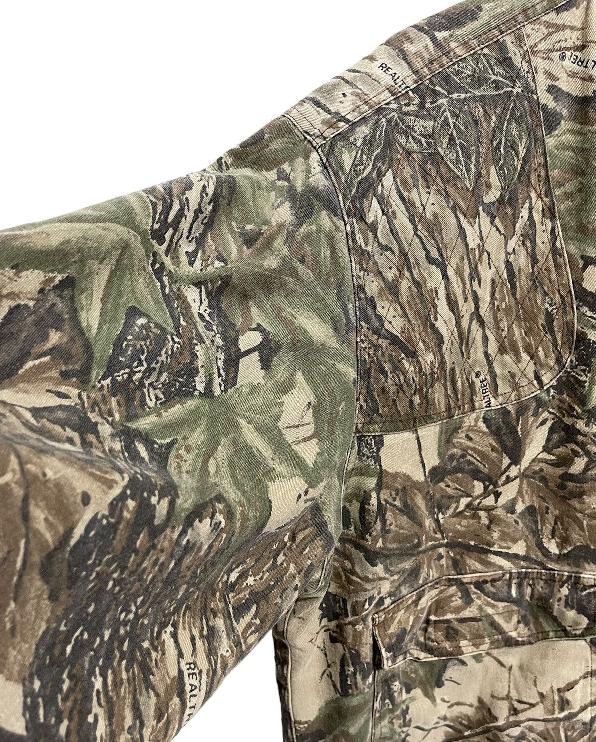 Japanese Brand VINTAGE TWO HORSE LINED JUNGLE OVERPRINT BOMBER STYLE JACKET Size US L / EU 52-54 / 3 - 6 Thumbnail