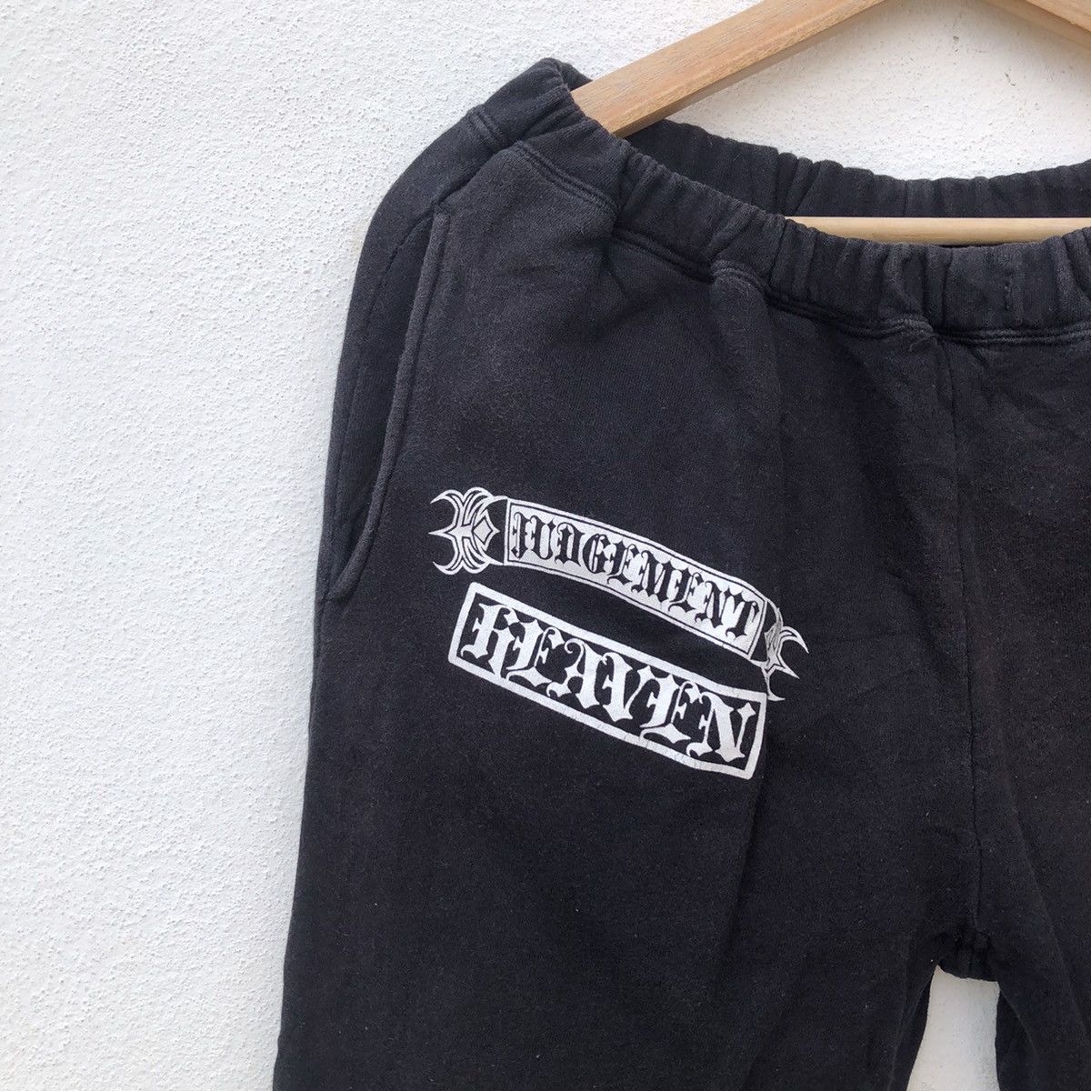 Japanese Brand 🔥VINTAGE SWEATPANTS JOGGER BAGGY OVERSIZED CROSS BIG LOGO Size US 30 / EU 46 - 5 Thumbnail