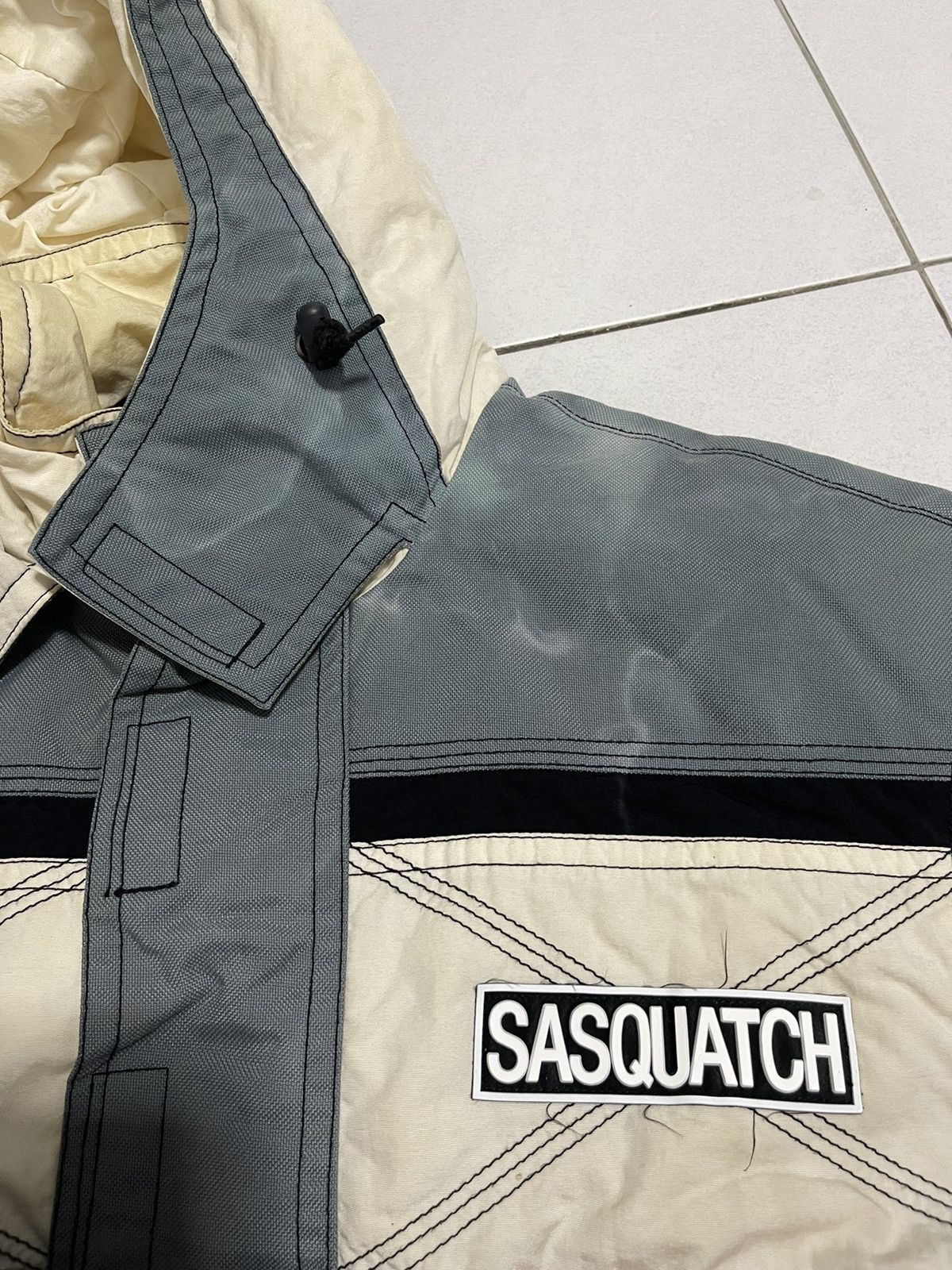 Sasquatchfabrix × Vintage VINTAGE SASQUATCH SKI DESIGN BOMBER JACKET DISTRESSED Size US L / EU 52-54 / 3 - 11 Thumbnail