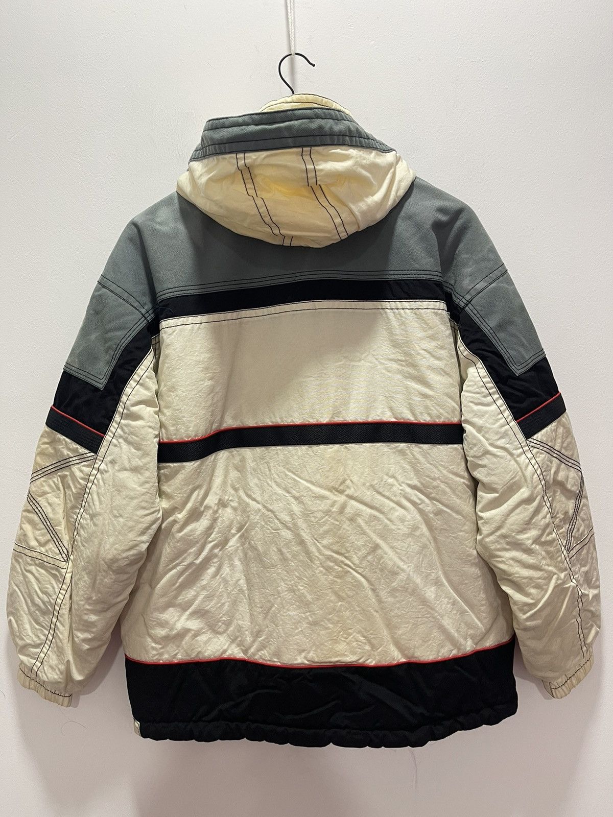 Sasquatchfabrix × Vintage VINTAGE SASQUATCH SKI DESIGN BOMBER JACKET DISTRESSED Size US L / EU 52-54 / 3 - 7 Thumbnail
