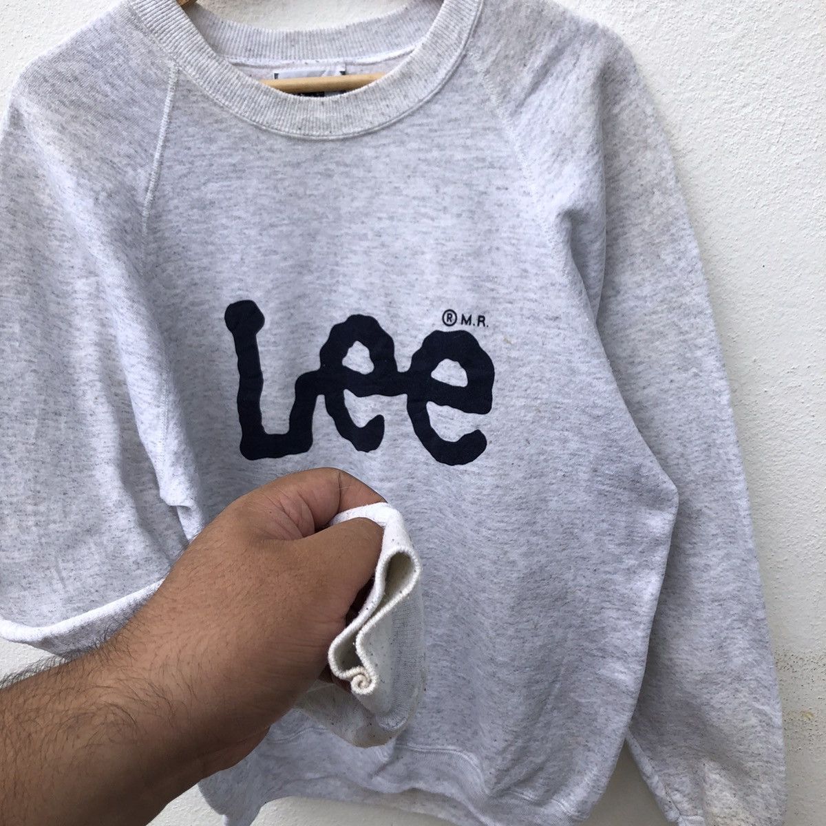 Lee × Vintage VINTAGE CREWNECK LEE BIG LOGO MADE IN USA Size US L / EU 52-54 / 3 - 4 Thumbnail