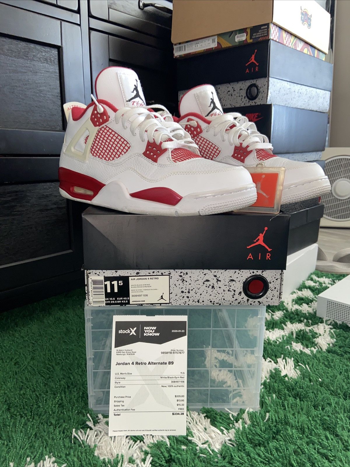 Air Jordans Alternate 89 Air Jordan Retro Alternate 89 Men's Shoes